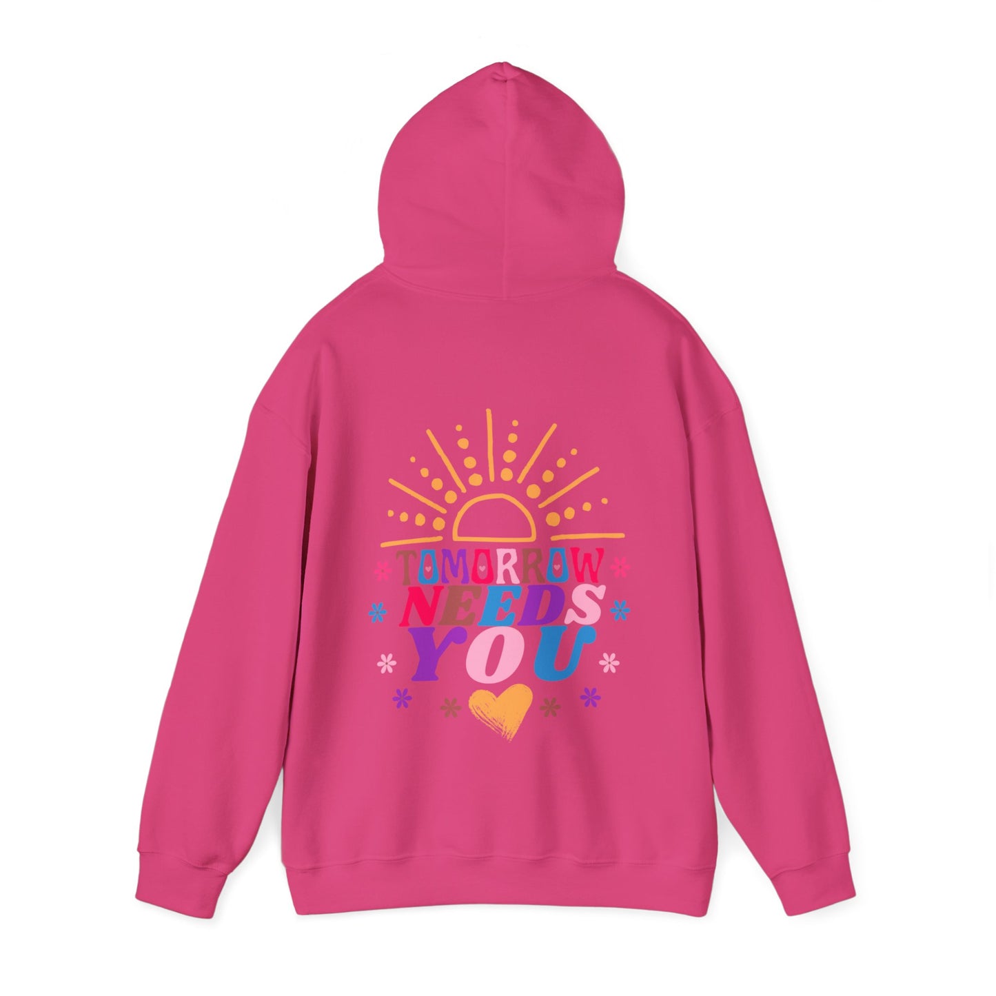 Tomorrow Needs You Unisex Heavy Blend™ Hooded Sweatshirt