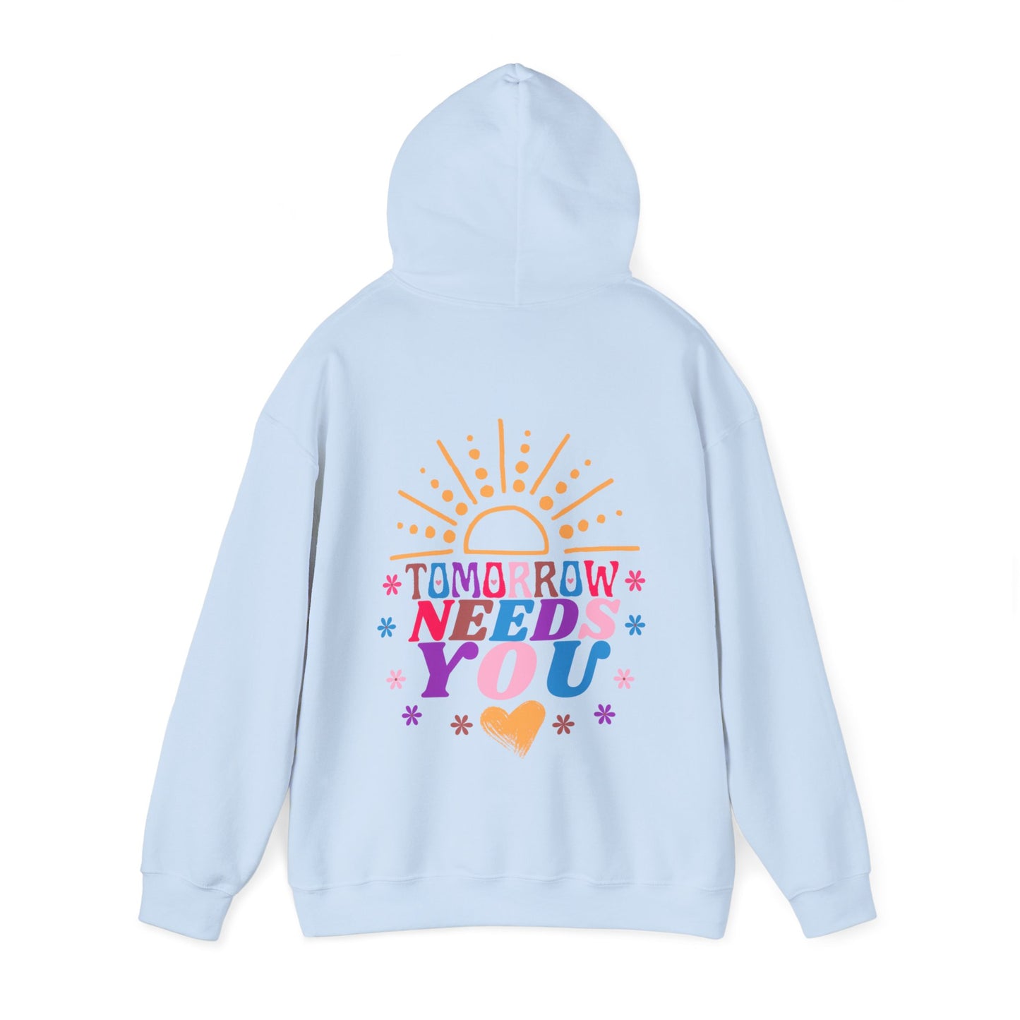 Tomorrow Needs You Unisex Heavy Blend™ Hooded Sweatshirt