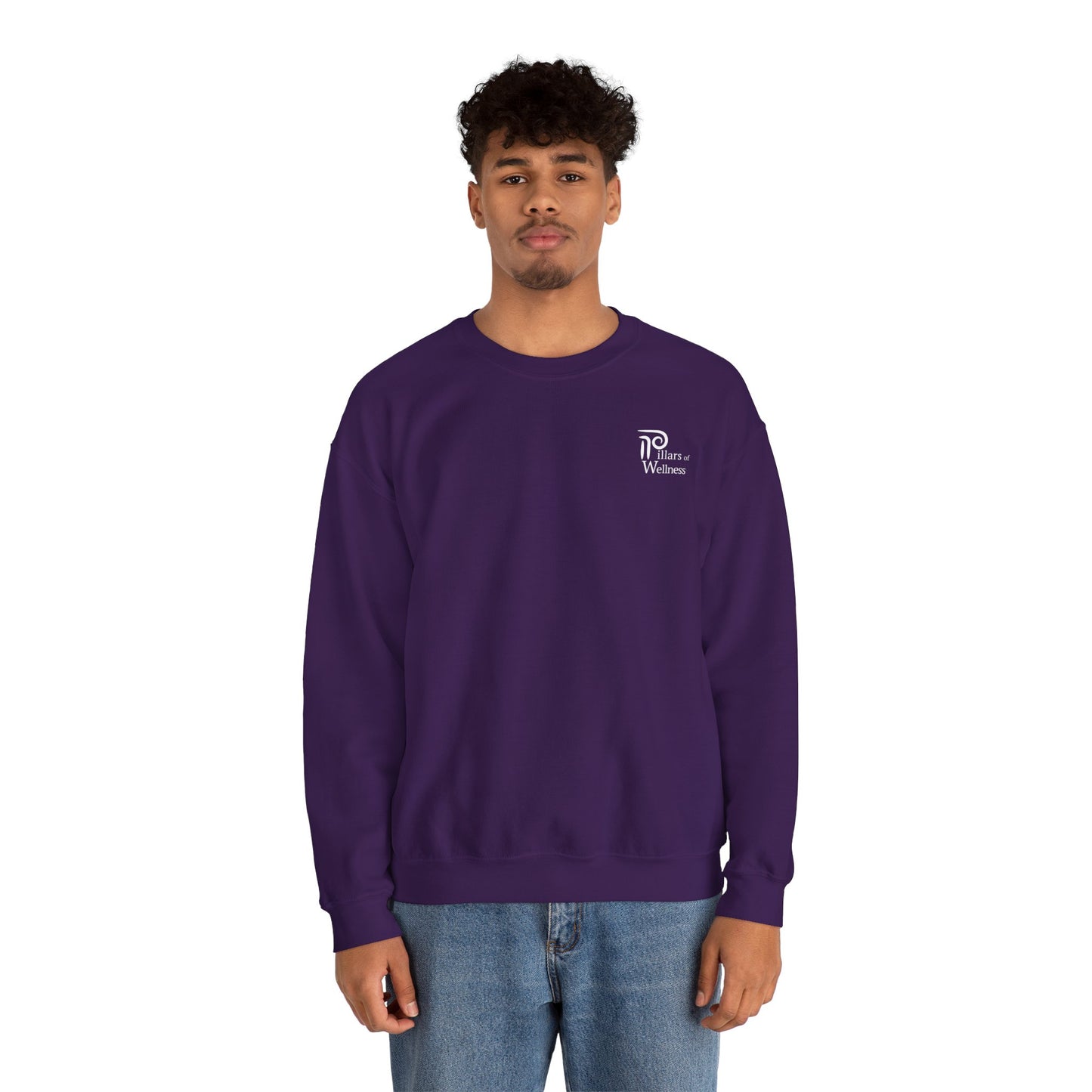 Pillars of Wellness - aUnisex Heavy Blend™ Crewneck Sweatshirt