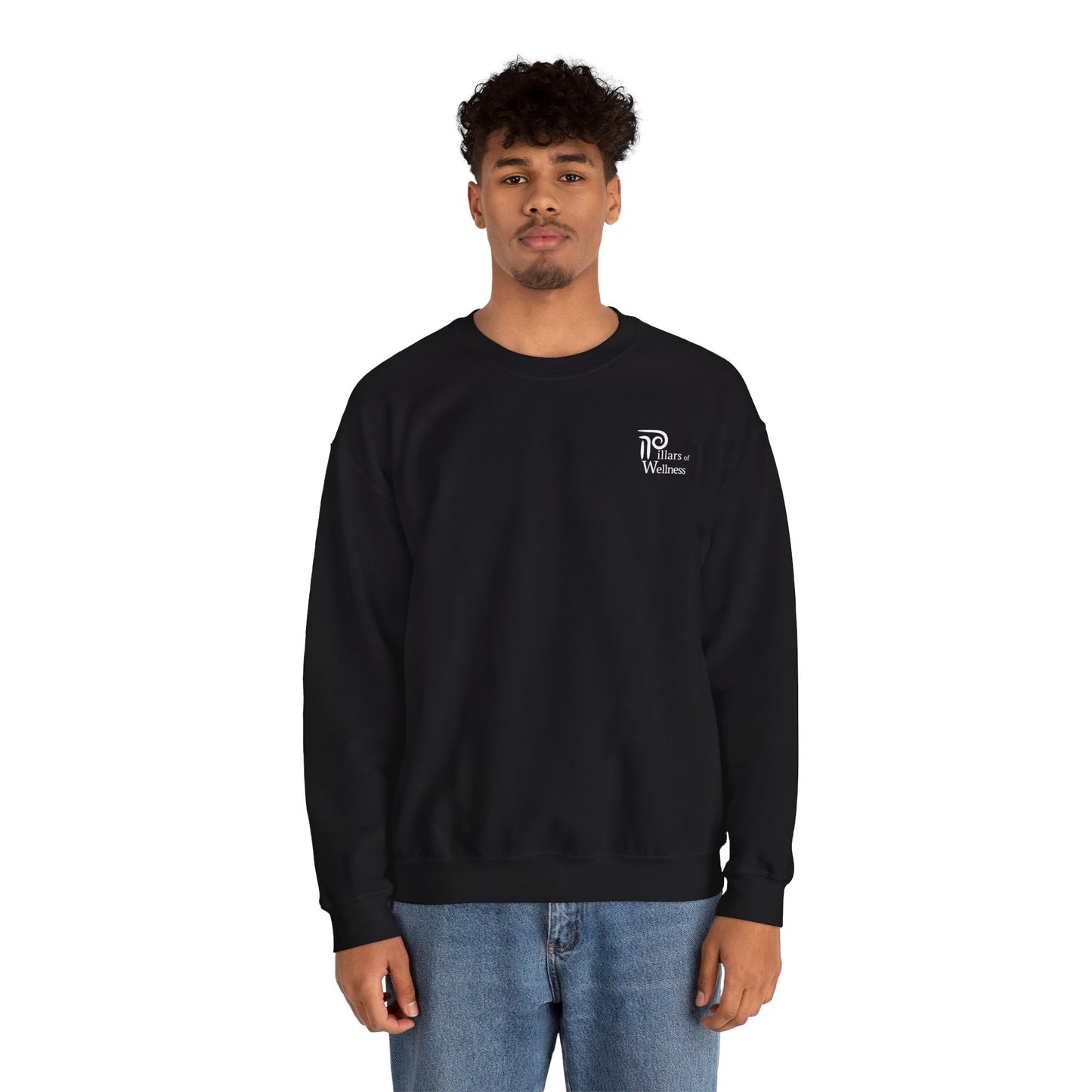 Pillars of Wellness - aUnisex Heavy Blend™ Crewneck Sweatshirt