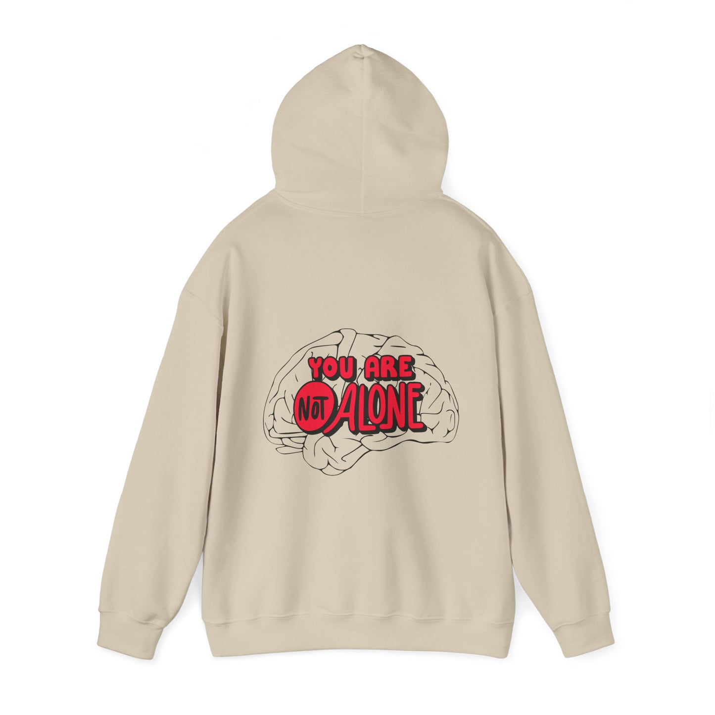 You Are Not Alone Unisex Heavy Blend™ Hooded Sweatshirt