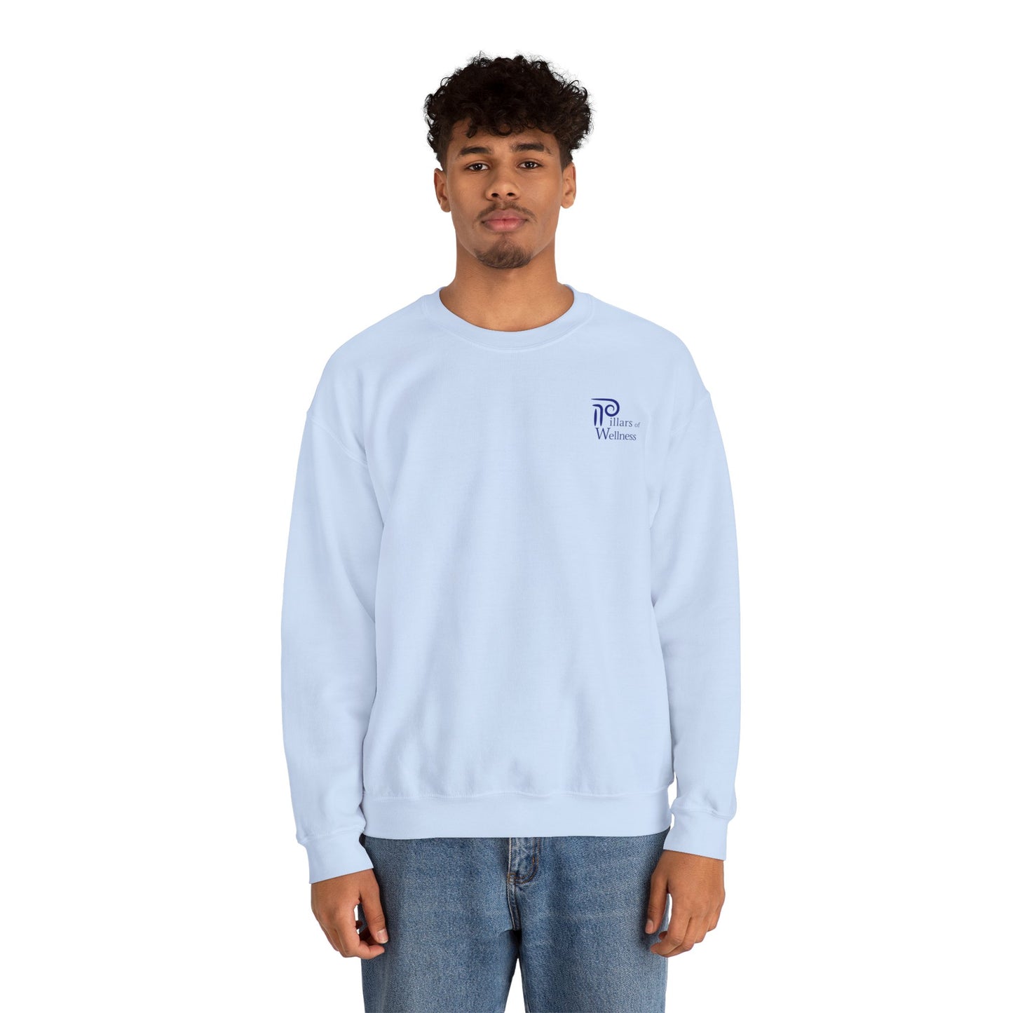 Pillars of Wellness - aUnisex Heavy Blend™ Crewneck Sweatshirt