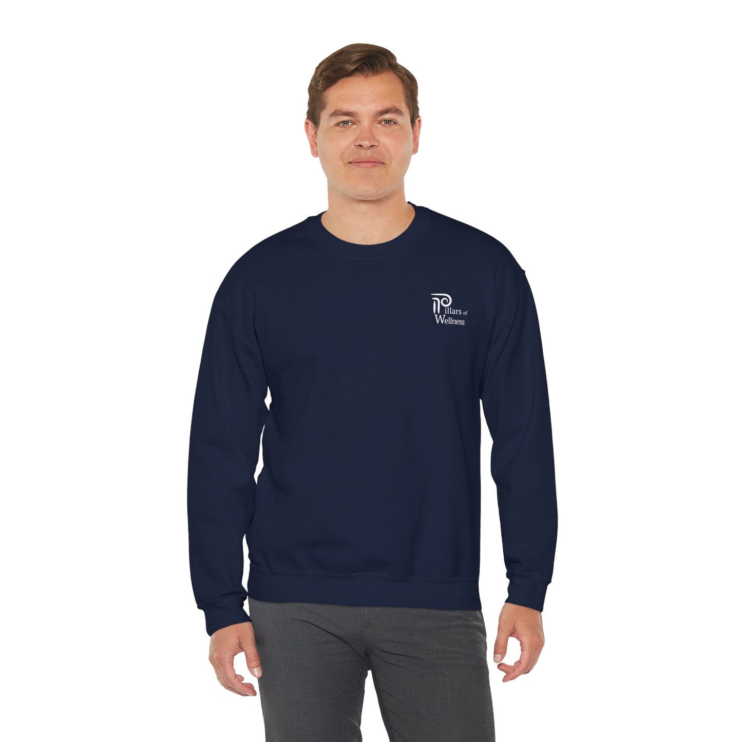 Pillars of Wellness - aUnisex Heavy Blend™ Crewneck Sweatshirt