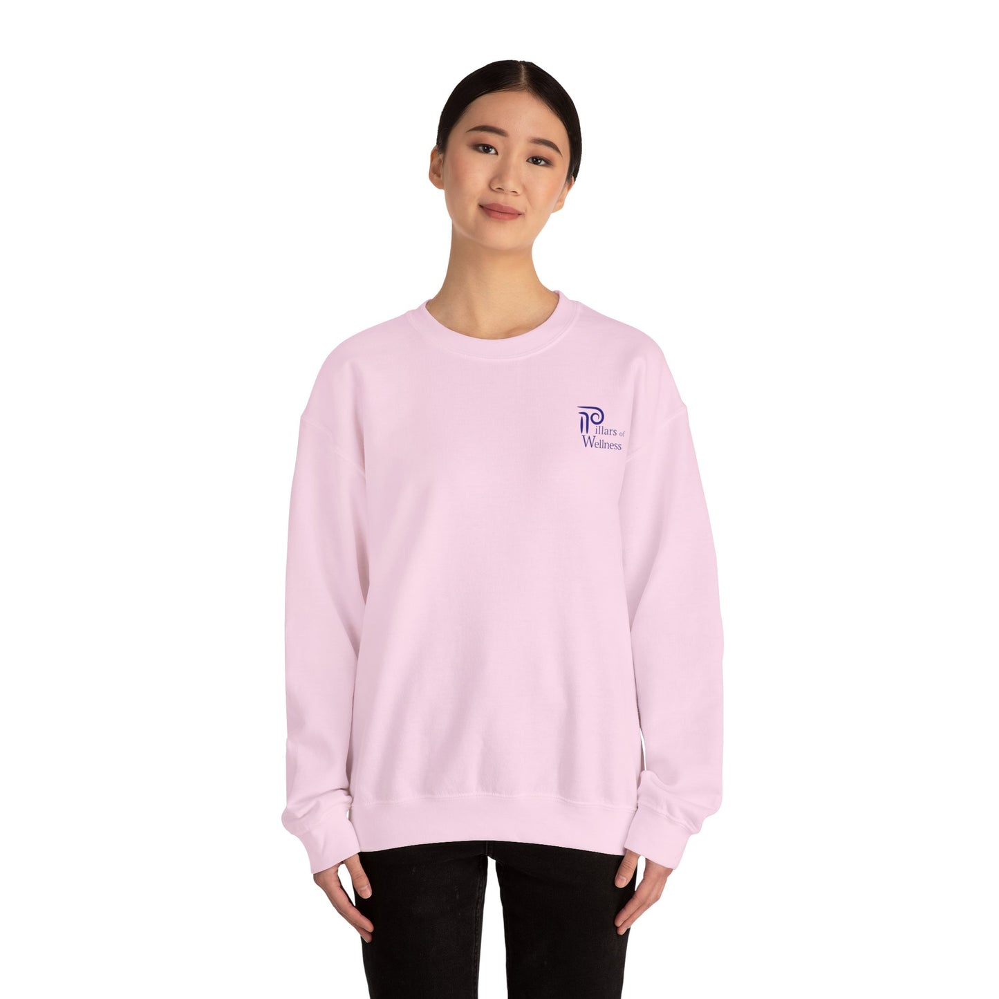 Pillars of Wellness - aUnisex Heavy Blend™ Crewneck Sweatshirt