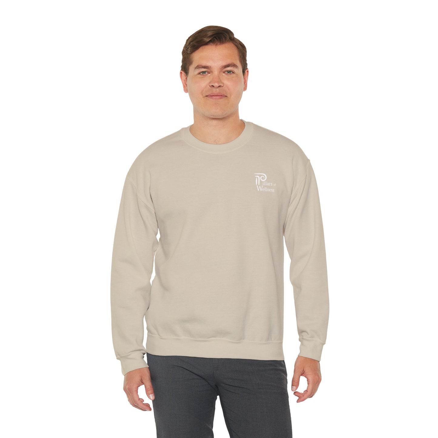 Pillars of Wellness - aUnisex Heavy Blend™ Crewneck Sweatshirt