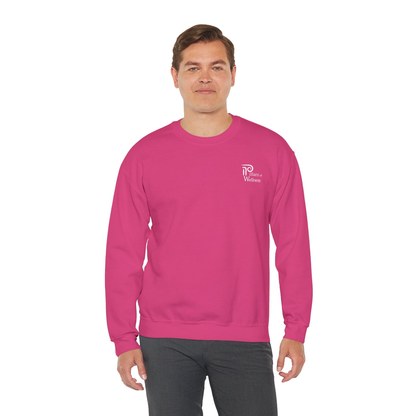 Pillars of Wellness - aUnisex Heavy Blend™ Crewneck Sweatshirt
