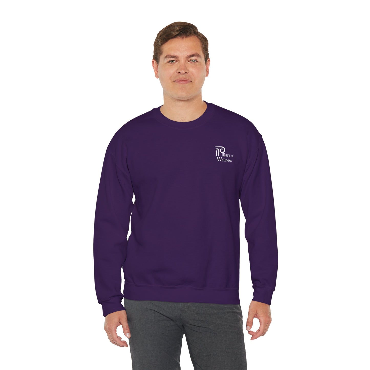 Pillars of Wellness - aUnisex Heavy Blend™ Crewneck Sweatshirt