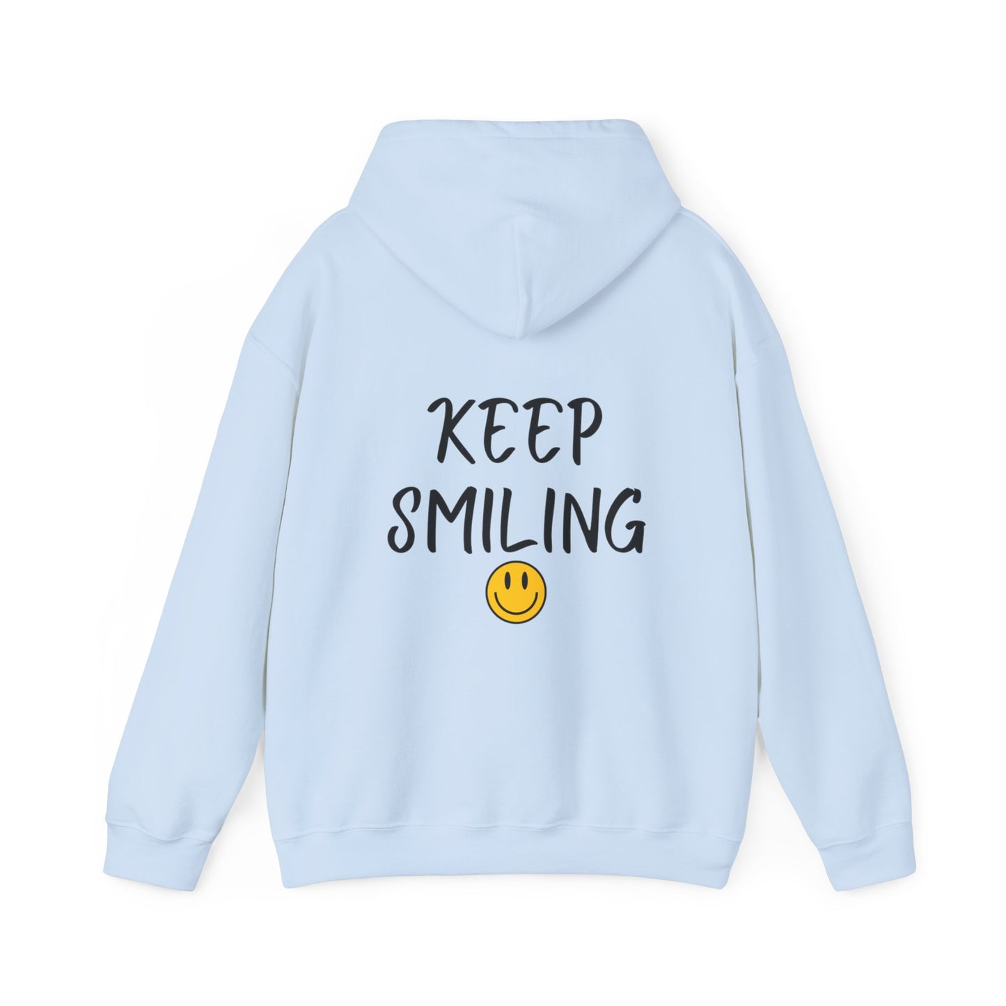 Keep Smiling:) Unisex Heavy Blend™ Hooded Sweatshirt