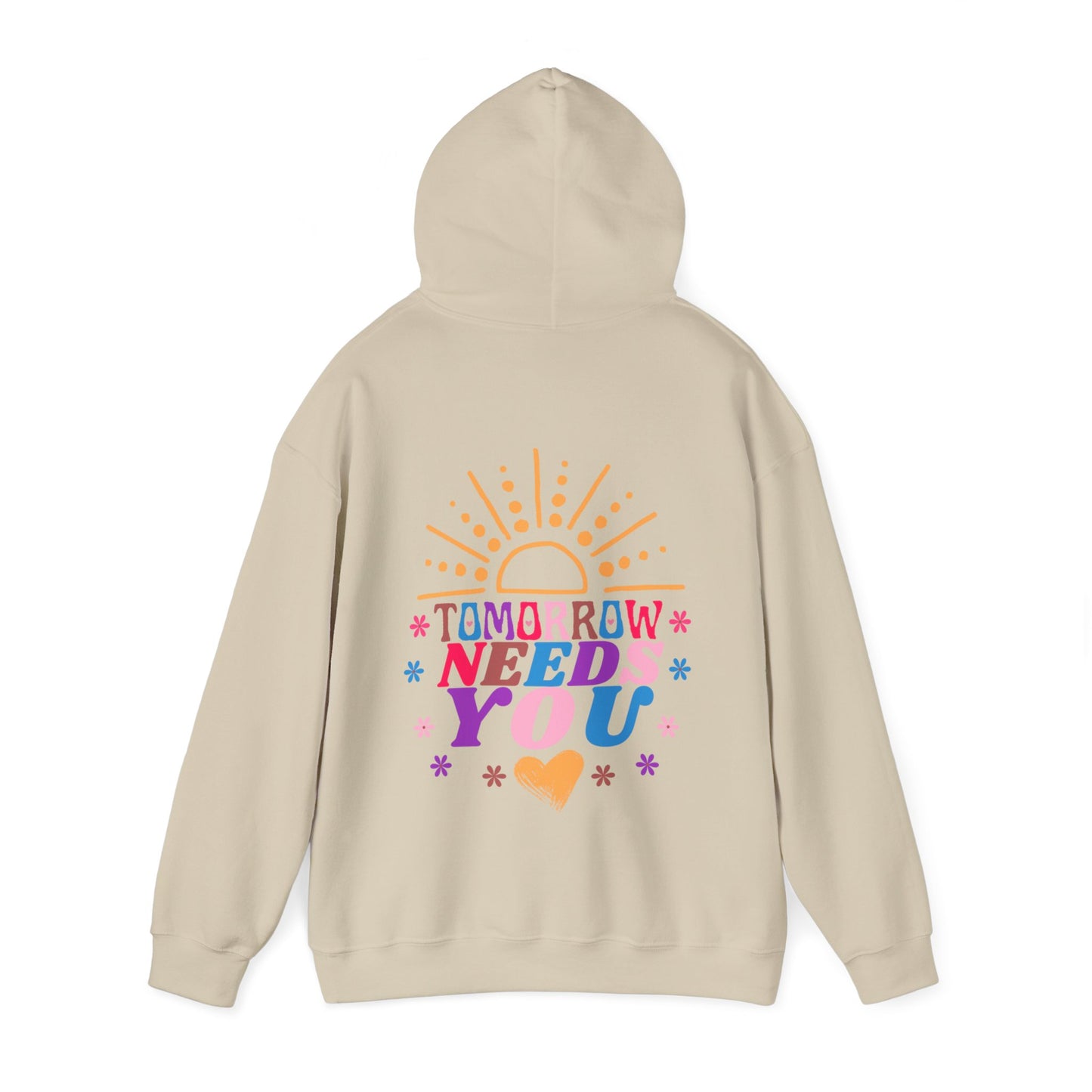 Tomorrow Needs You Unisex Heavy Blend™ Hooded Sweatshirt