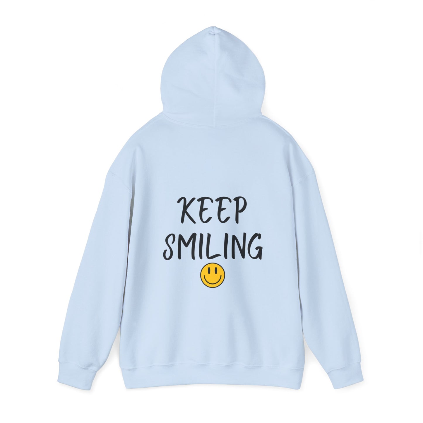 Keep Smiling:) Unisex Heavy Blend™ Hooded Sweatshirt