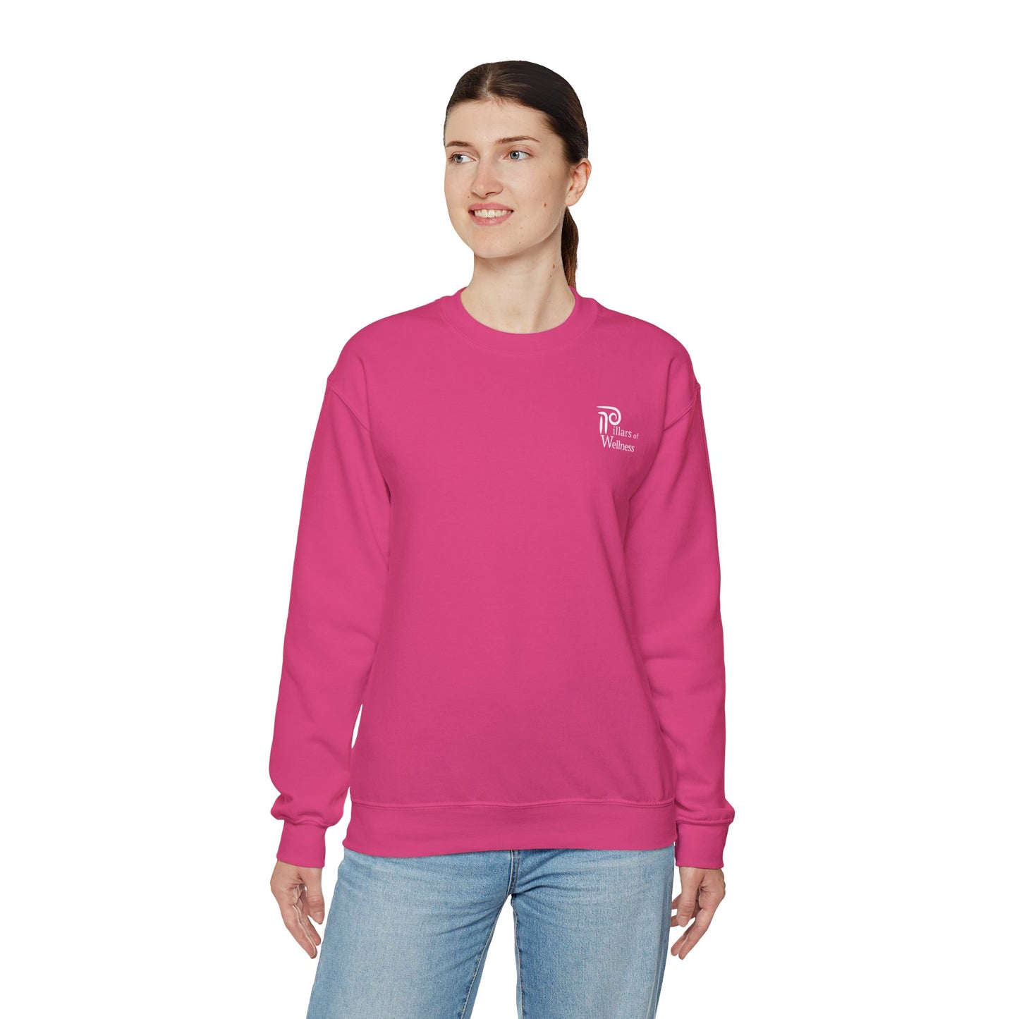 Pillars of Wellness - aUnisex Heavy Blend™ Crewneck Sweatshirt