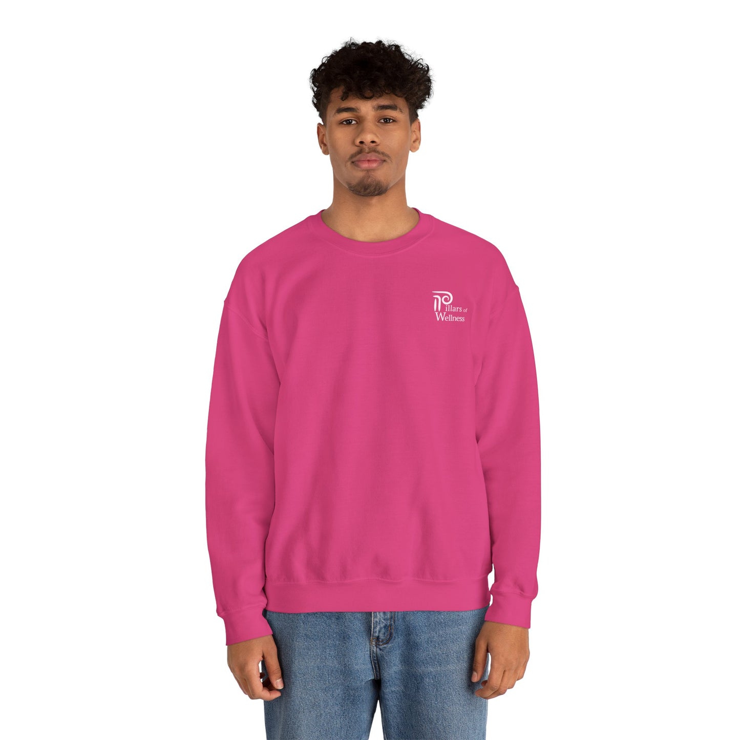 Pillars of Wellness - aUnisex Heavy Blend™ Crewneck Sweatshirt