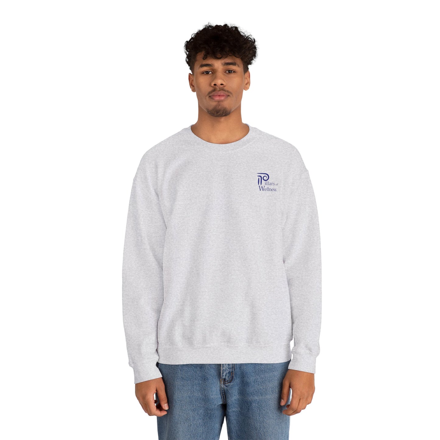 Pillars of Wellness - aUnisex Heavy Blend™ Crewneck Sweatshirt