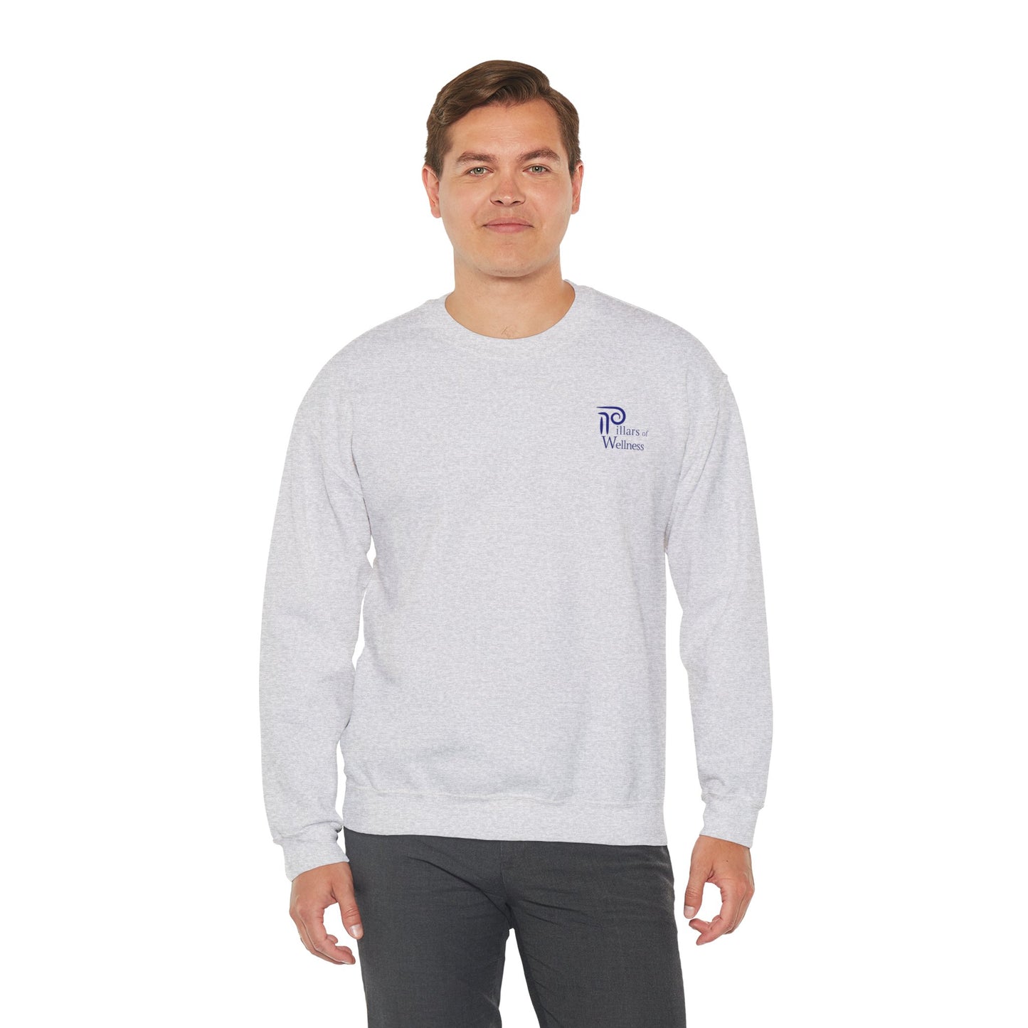 Pillars of Wellness - aUnisex Heavy Blend™ Crewneck Sweatshirt