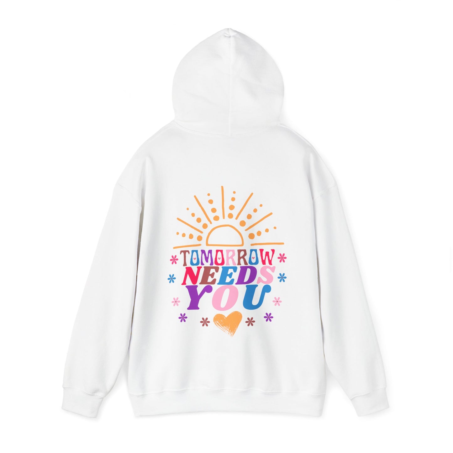 Tomorrow Needs You Unisex Heavy Blend™ Hooded Sweatshirt