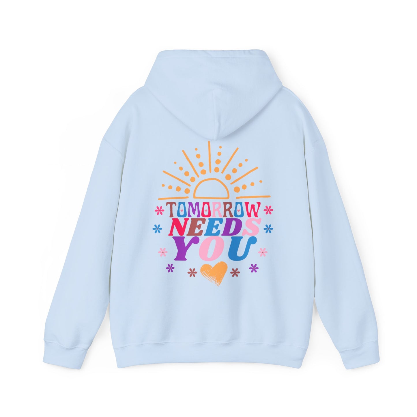Tomorrow Needs You Unisex Heavy Blend™ Hooded Sweatshirt
