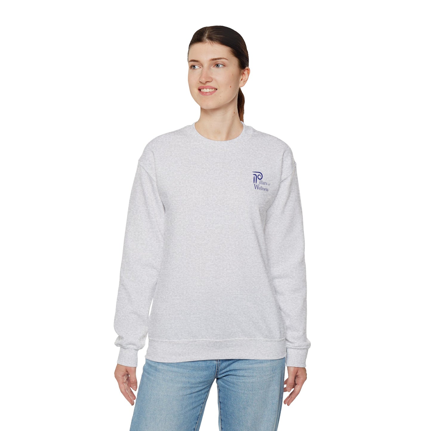 Pillars of Wellness - aUnisex Heavy Blend™ Crewneck Sweatshirt