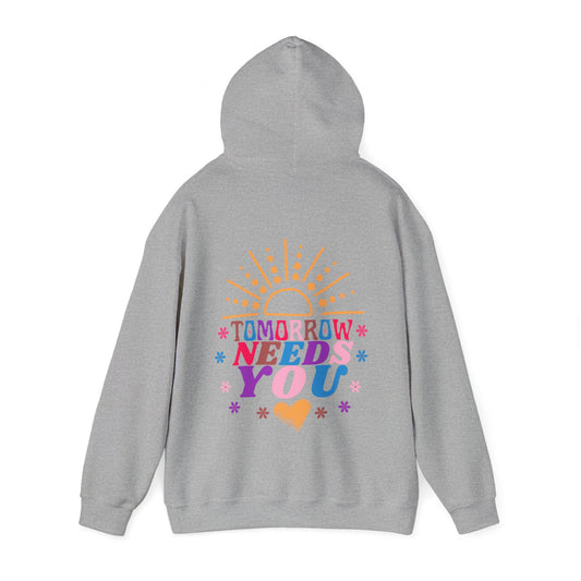 Tomorrow Needs You Unisex Heavy Blend™ Hooded Sweatshirt