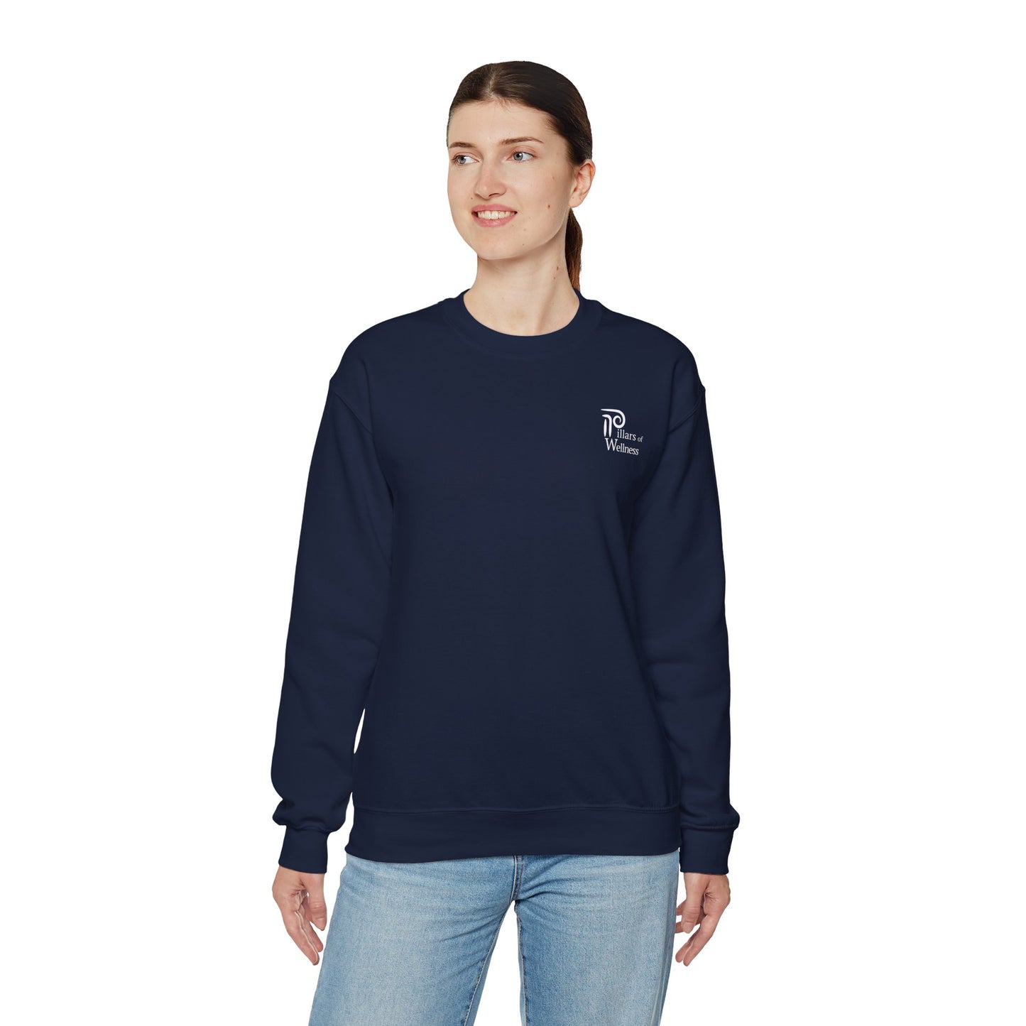 Pillars of Wellness - aUnisex Heavy Blend™ Crewneck Sweatshirt