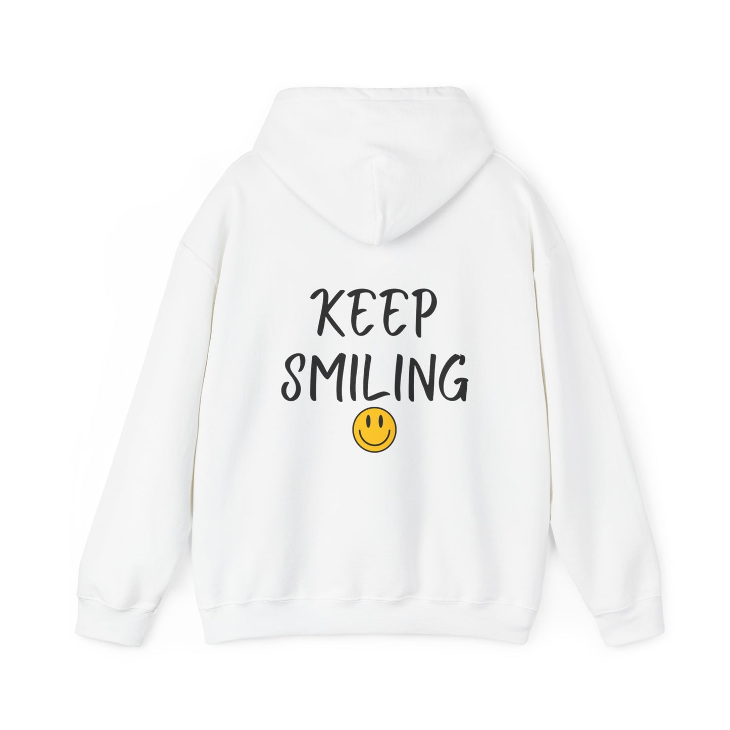 Keep Smiling:) Unisex Heavy Blend™ Hooded Sweatshirt