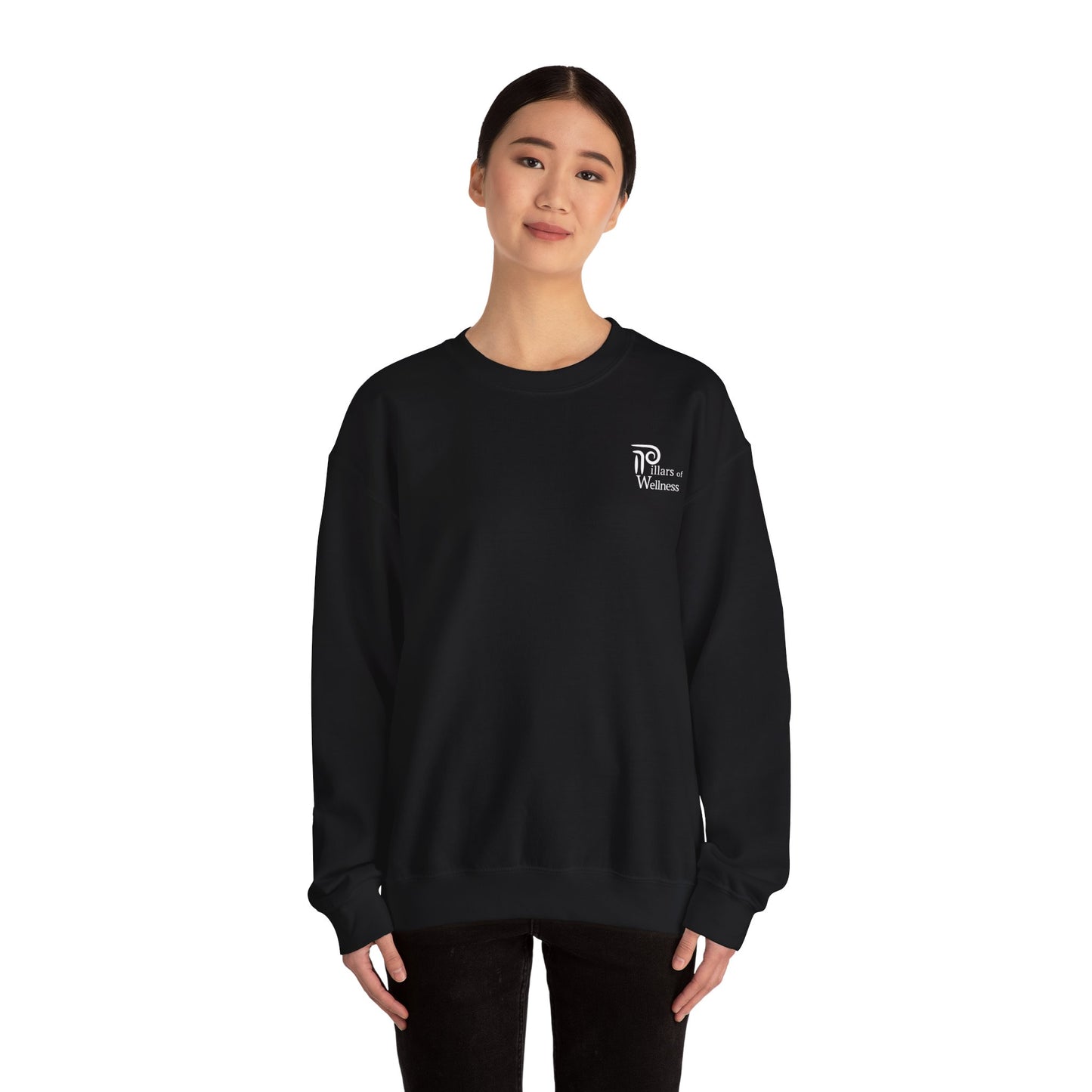 Pillars of Wellness - aUnisex Heavy Blend™ Crewneck Sweatshirt