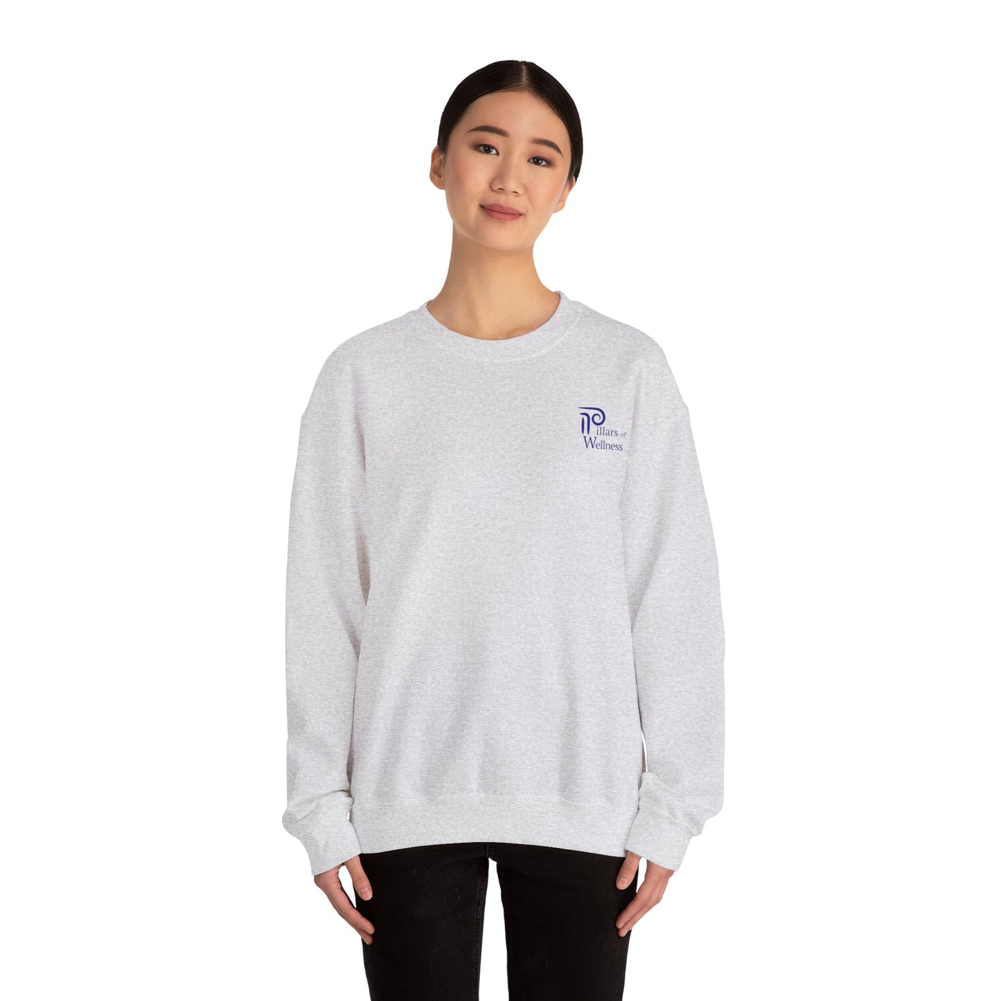 Pillars of Wellness - aUnisex Heavy Blend™ Crewneck Sweatshirt