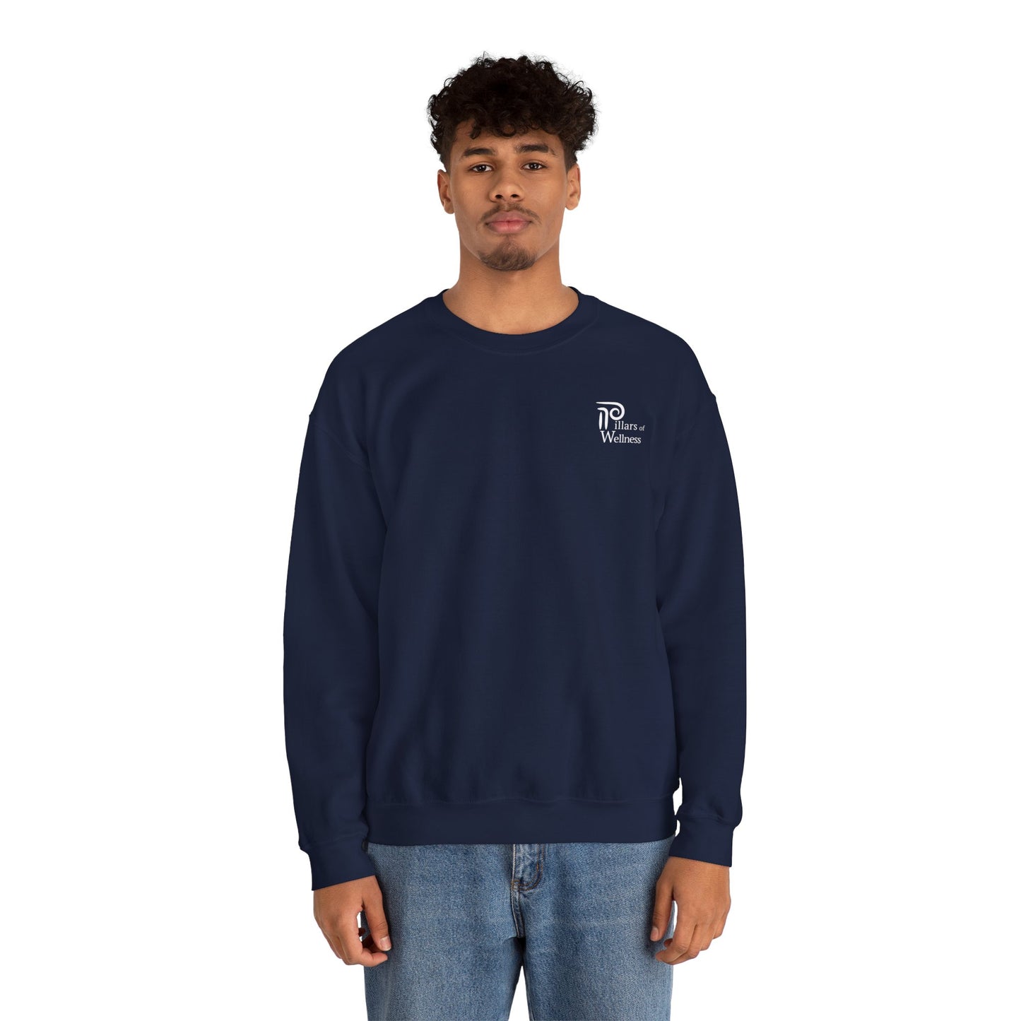 Pillars of Wellness - aUnisex Heavy Blend™ Crewneck Sweatshirt