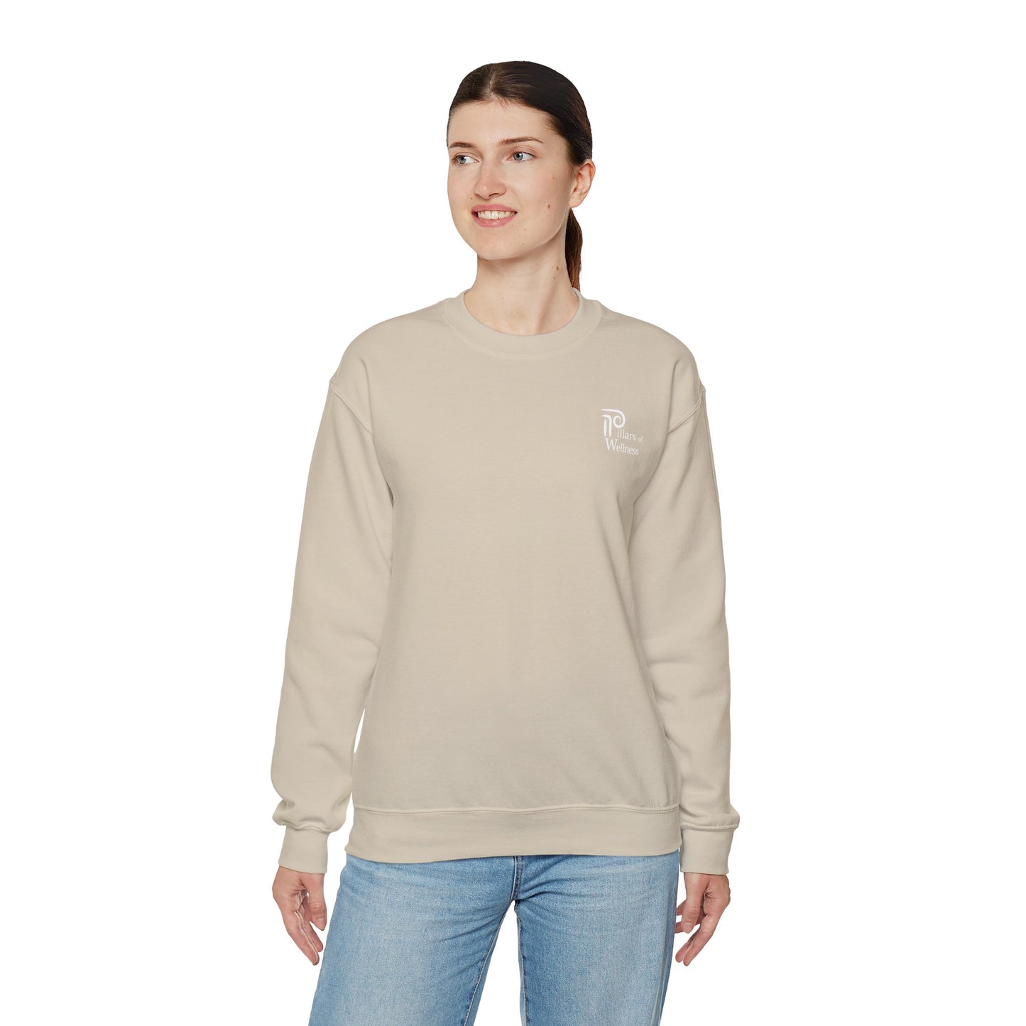 Pillars of Wellness - aUnisex Heavy Blend™ Crewneck Sweatshirt