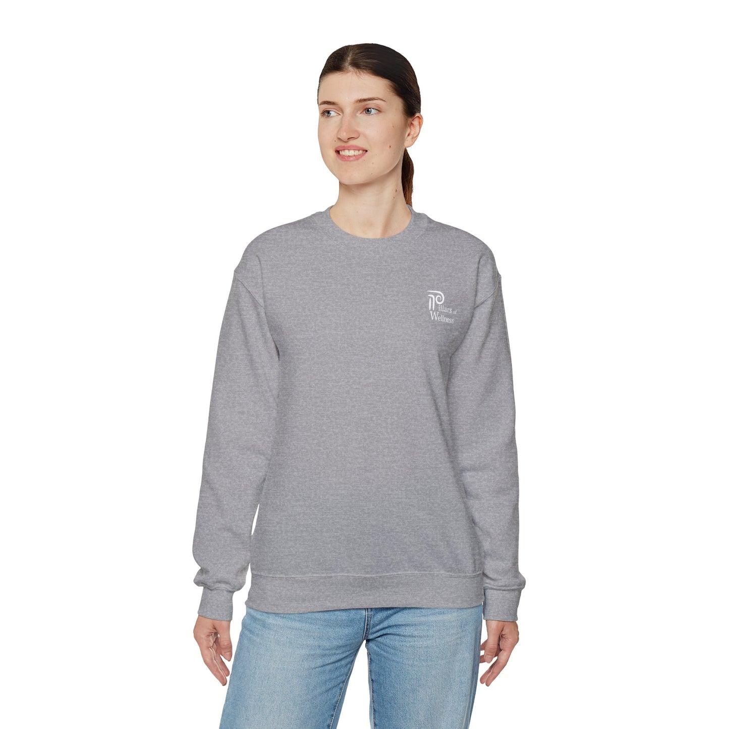 Pillars of Wellness - aUnisex Heavy Blend™ Crewneck Sweatshirt