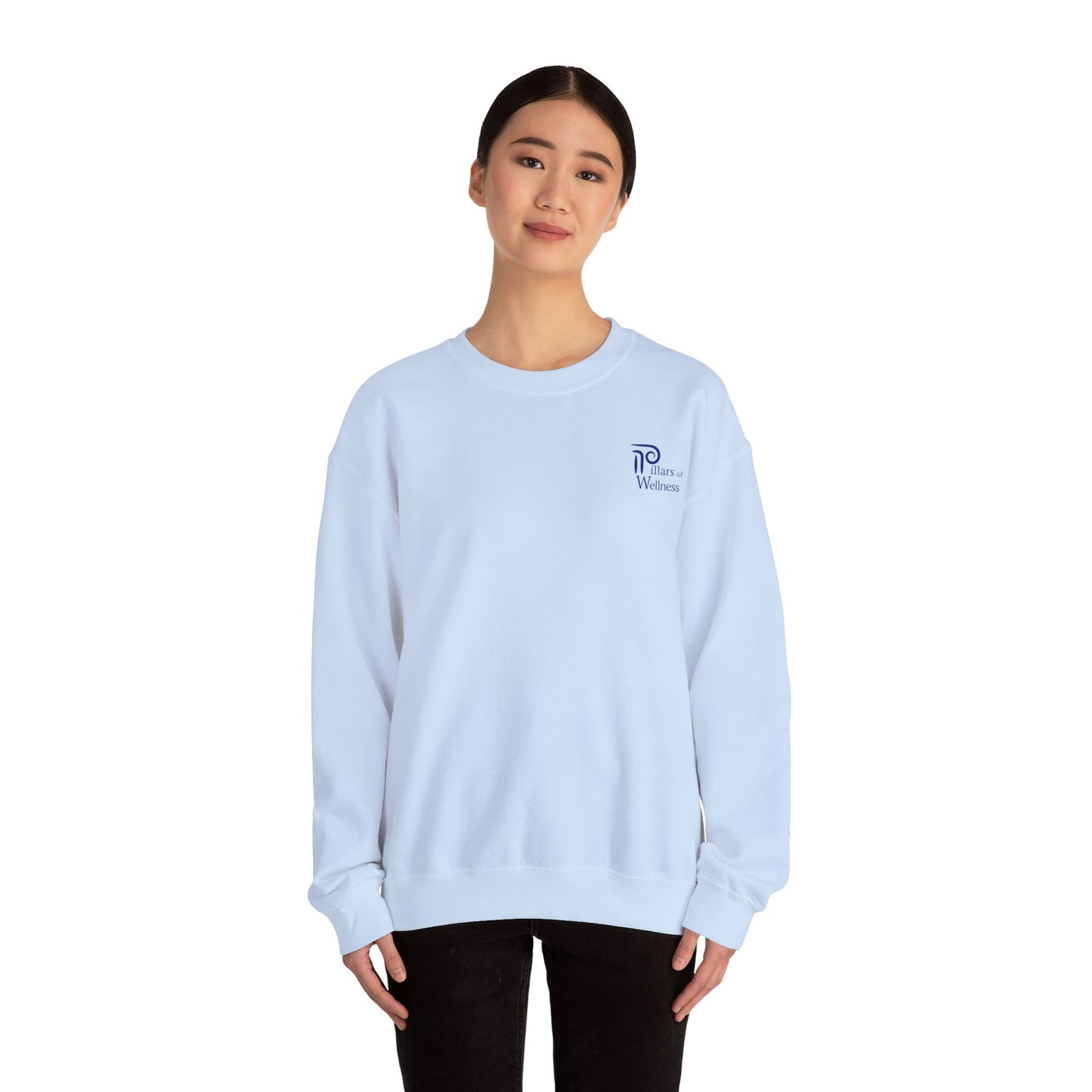 Pillars of Wellness - aUnisex Heavy Blend™ Crewneck Sweatshirt