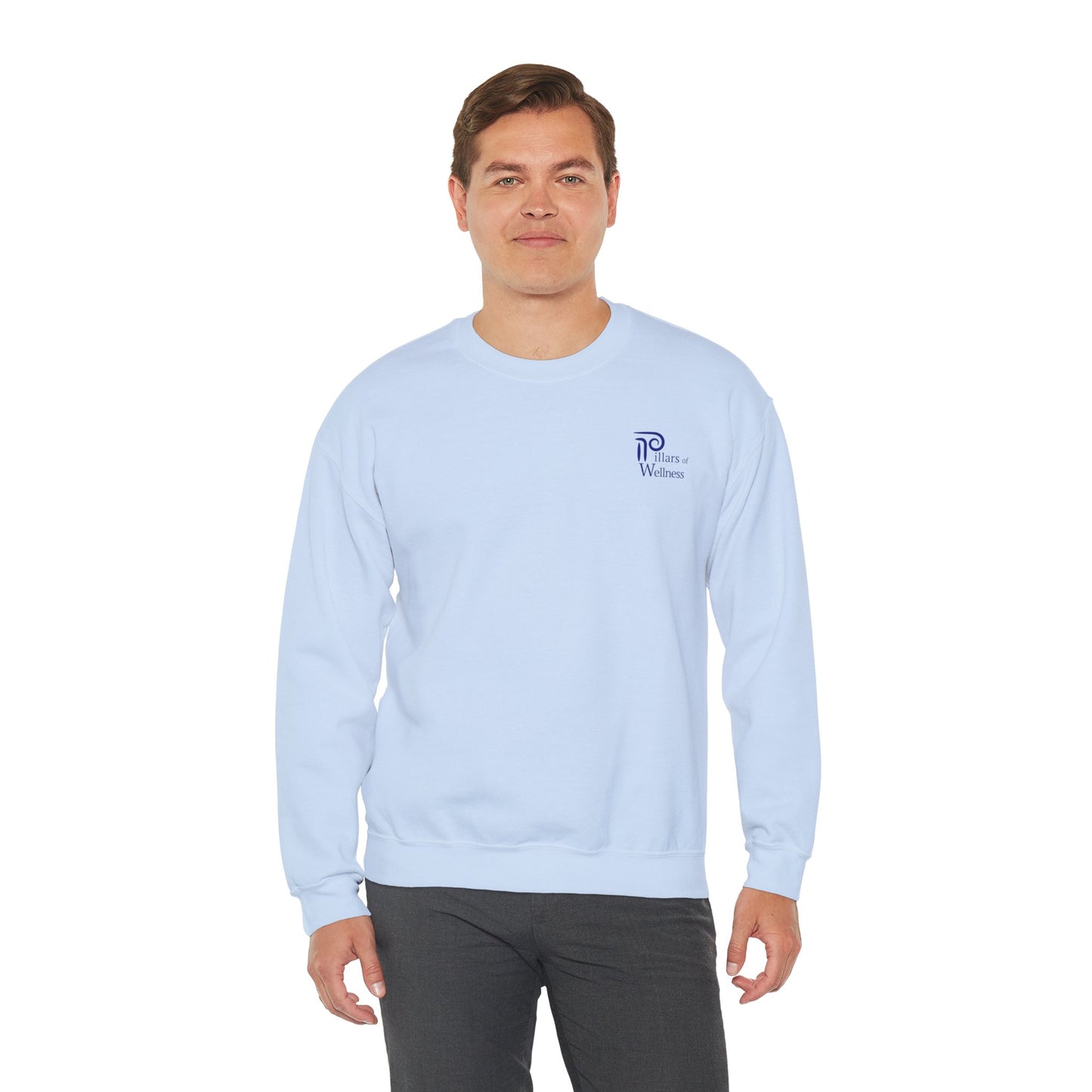 Pillars of Wellness - aUnisex Heavy Blend™ Crewneck Sweatshirt