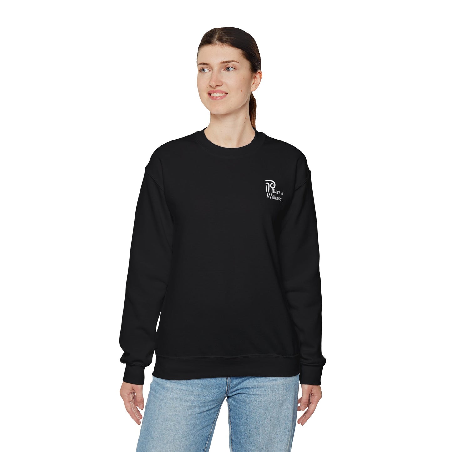 Pillars of Wellness - aUnisex Heavy Blend™ Crewneck Sweatshirt