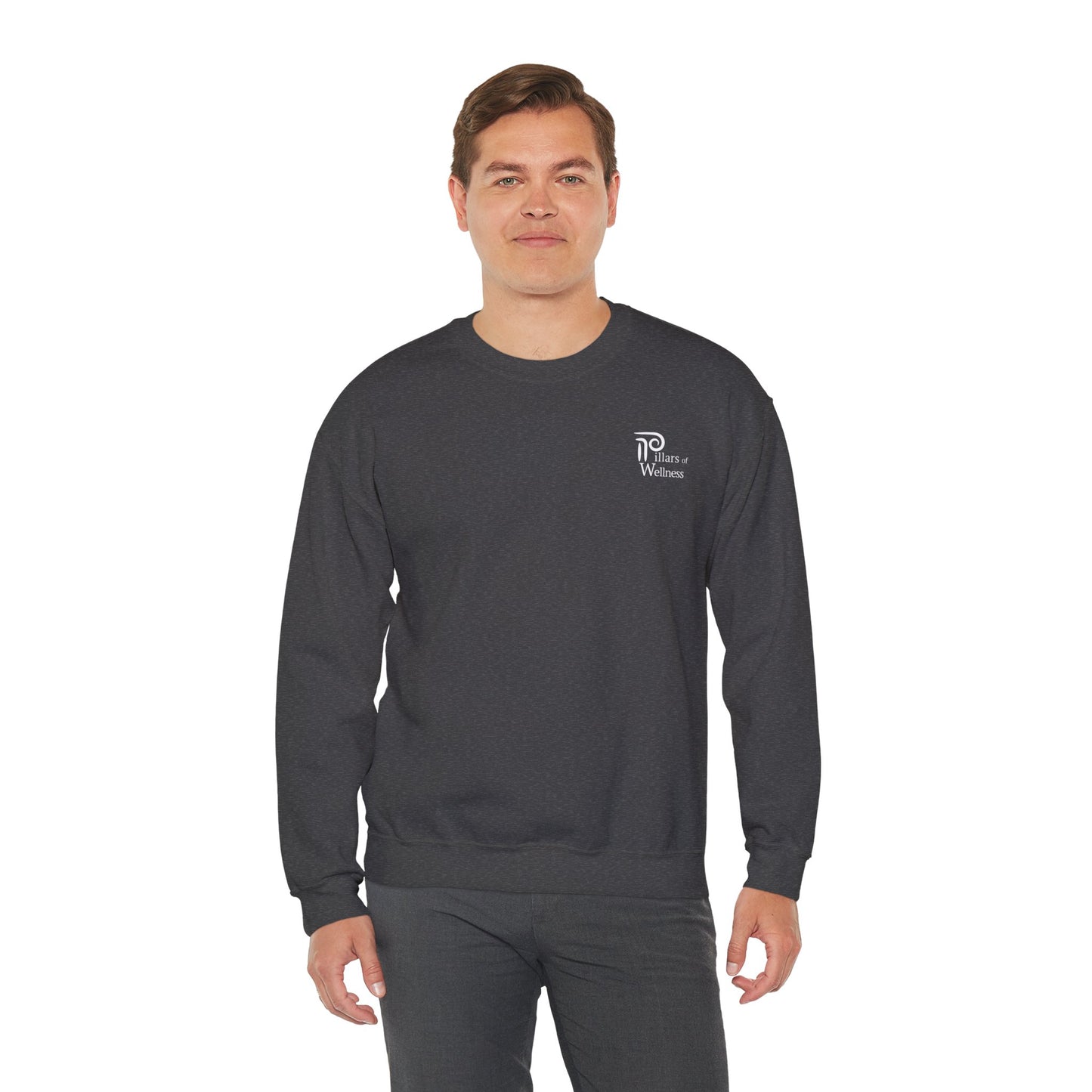 Pillars of Wellness - aUnisex Heavy Blend™ Crewneck Sweatshirt