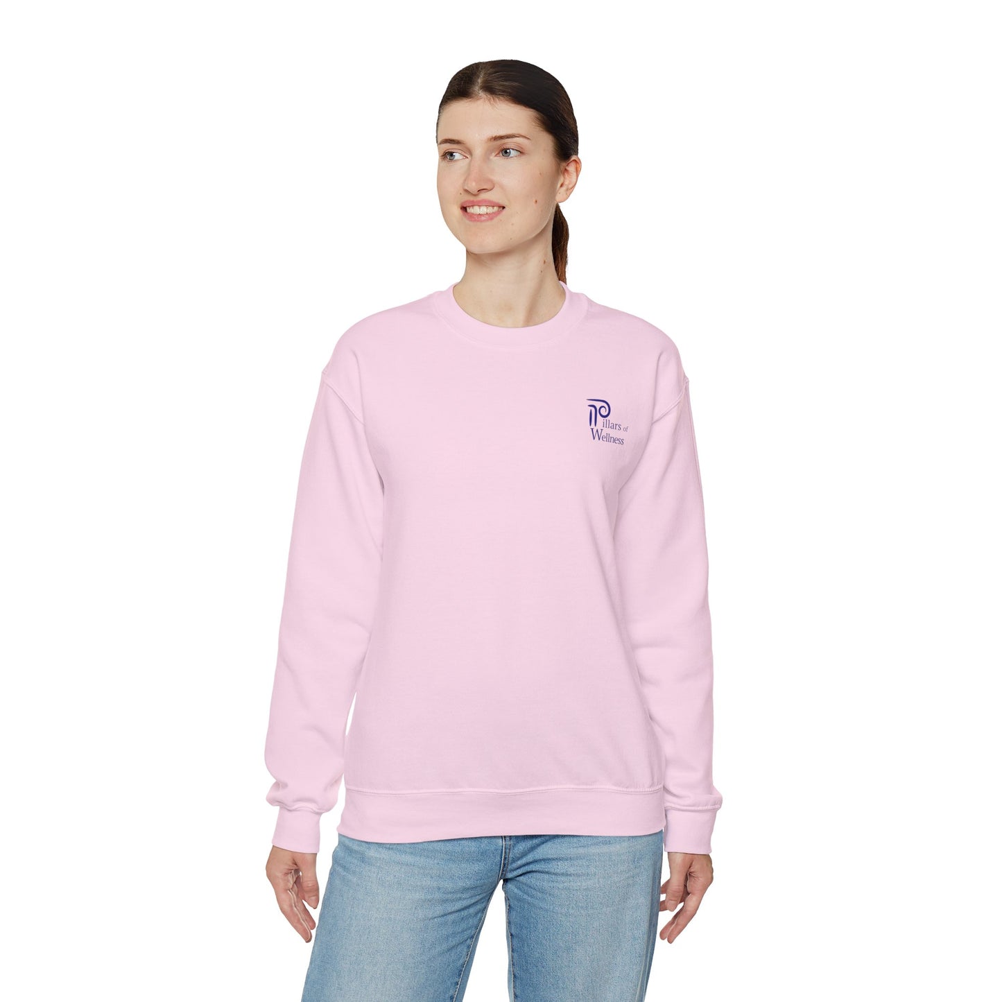 Pillars of Wellness - aUnisex Heavy Blend™ Crewneck Sweatshirt