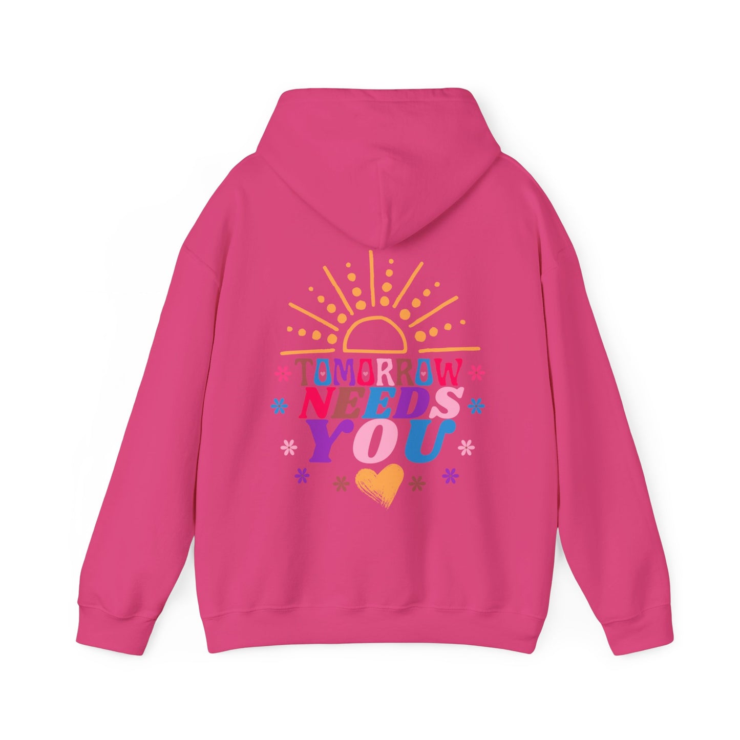 Tomorrow Needs You Unisex Heavy Blend™ Hooded Sweatshirt