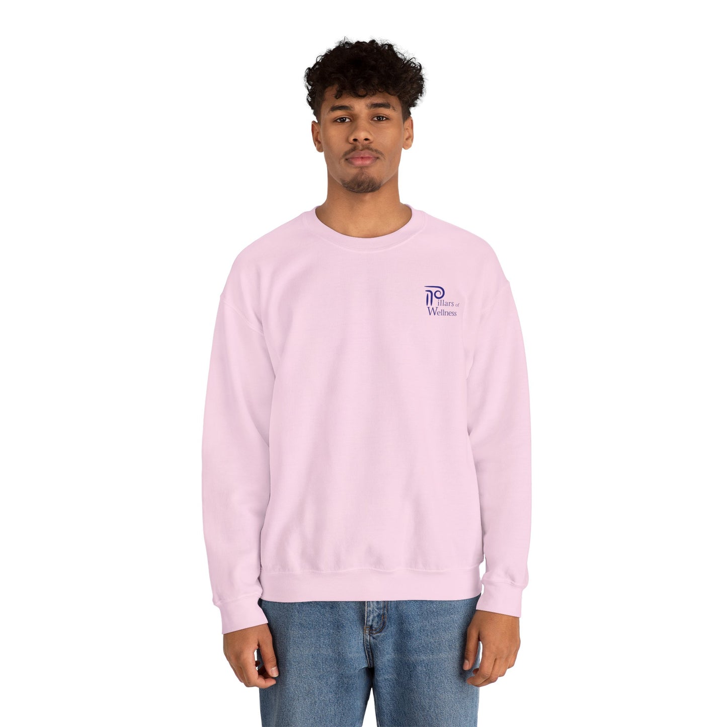 Pillars of Wellness - aUnisex Heavy Blend™ Crewneck Sweatshirt