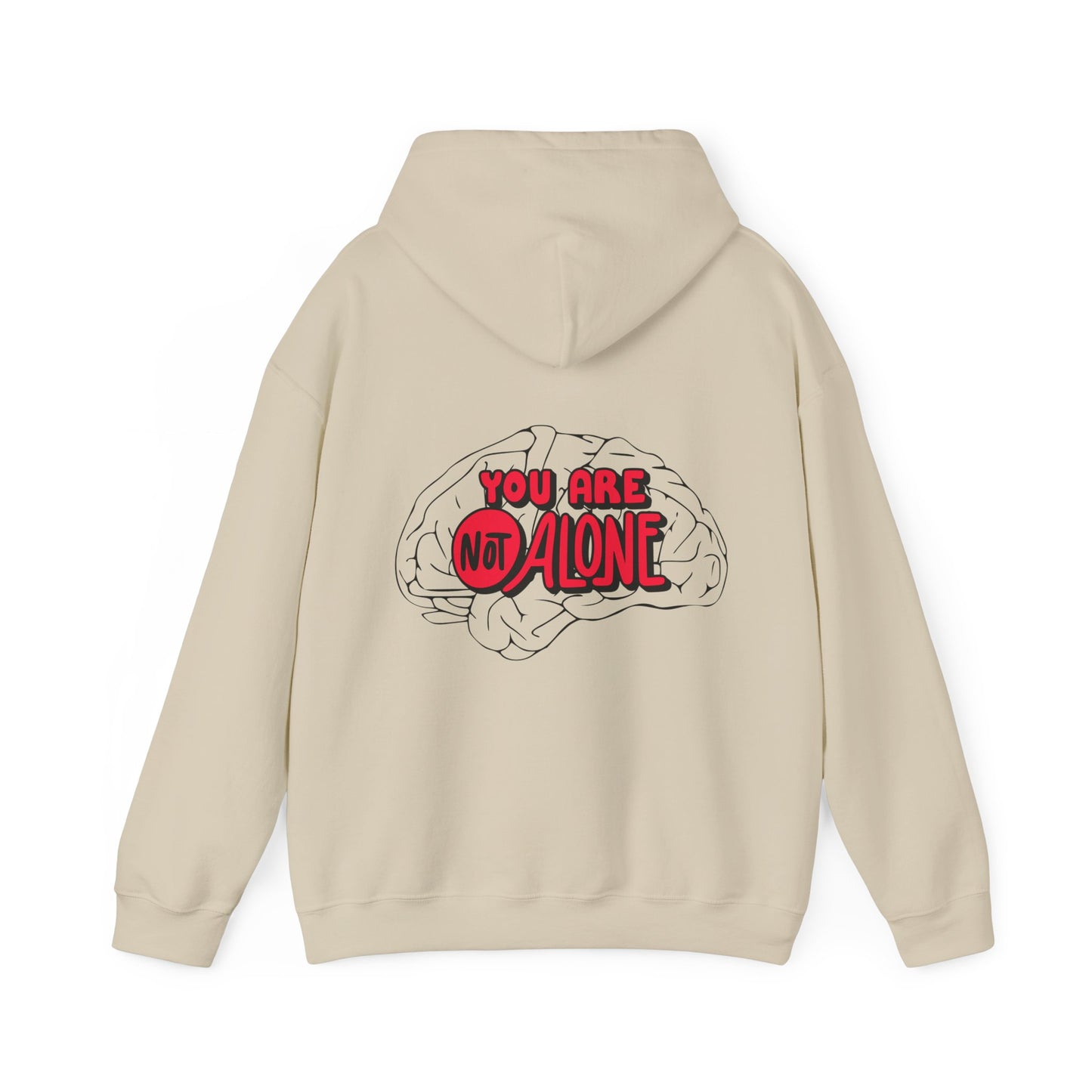 You Are Not Alone Unisex Heavy Blend™ Hooded Sweatshirt
