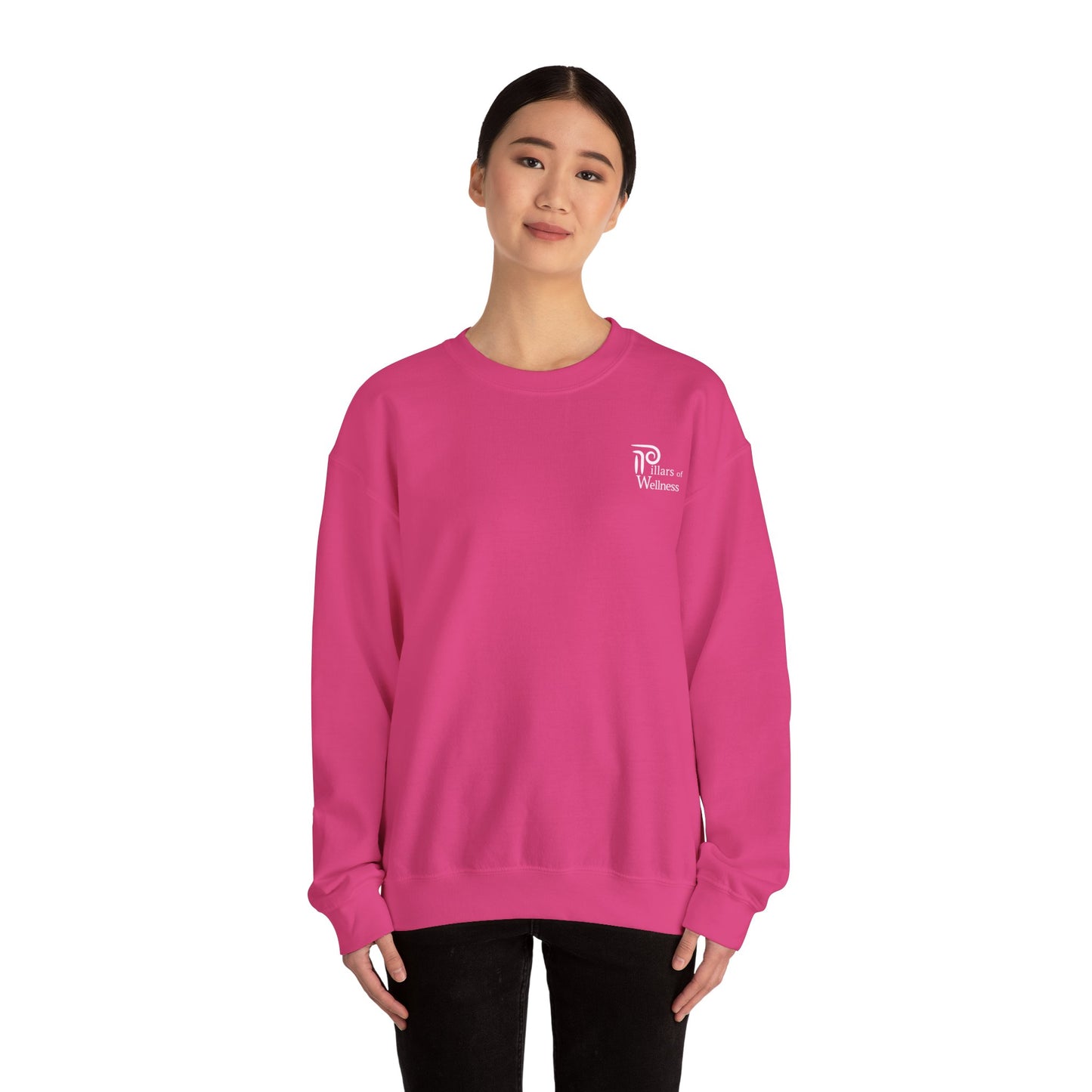 Pillars of Wellness - aUnisex Heavy Blend™ Crewneck Sweatshirt