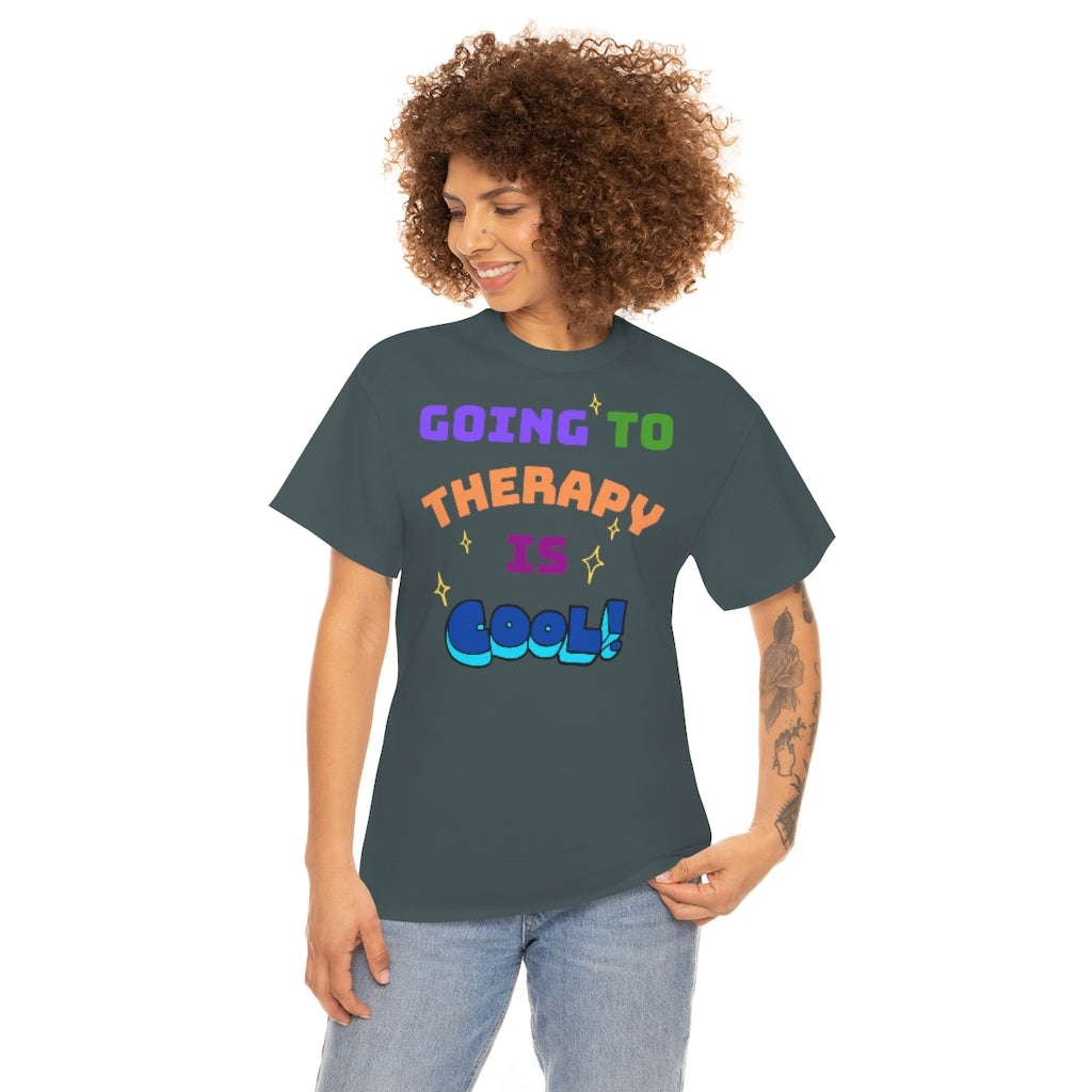 Going to Therapy is Cool - Adult T-Shirt