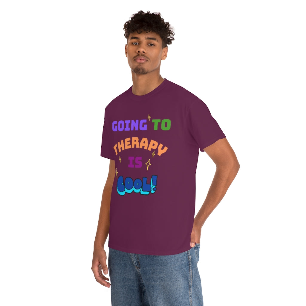 Going to Therapy is Cool - Adult T-Shirt