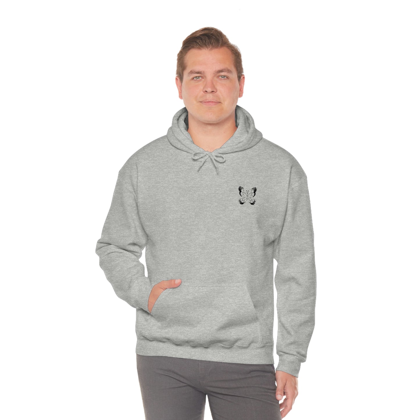 Butterfly Unisex Heavy Blend™ Hooded Sweatshirt