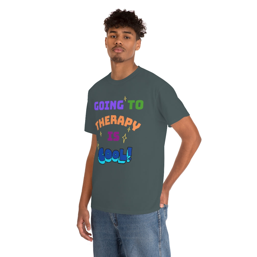 Going to Therapy is Cool - Adult T-Shirt