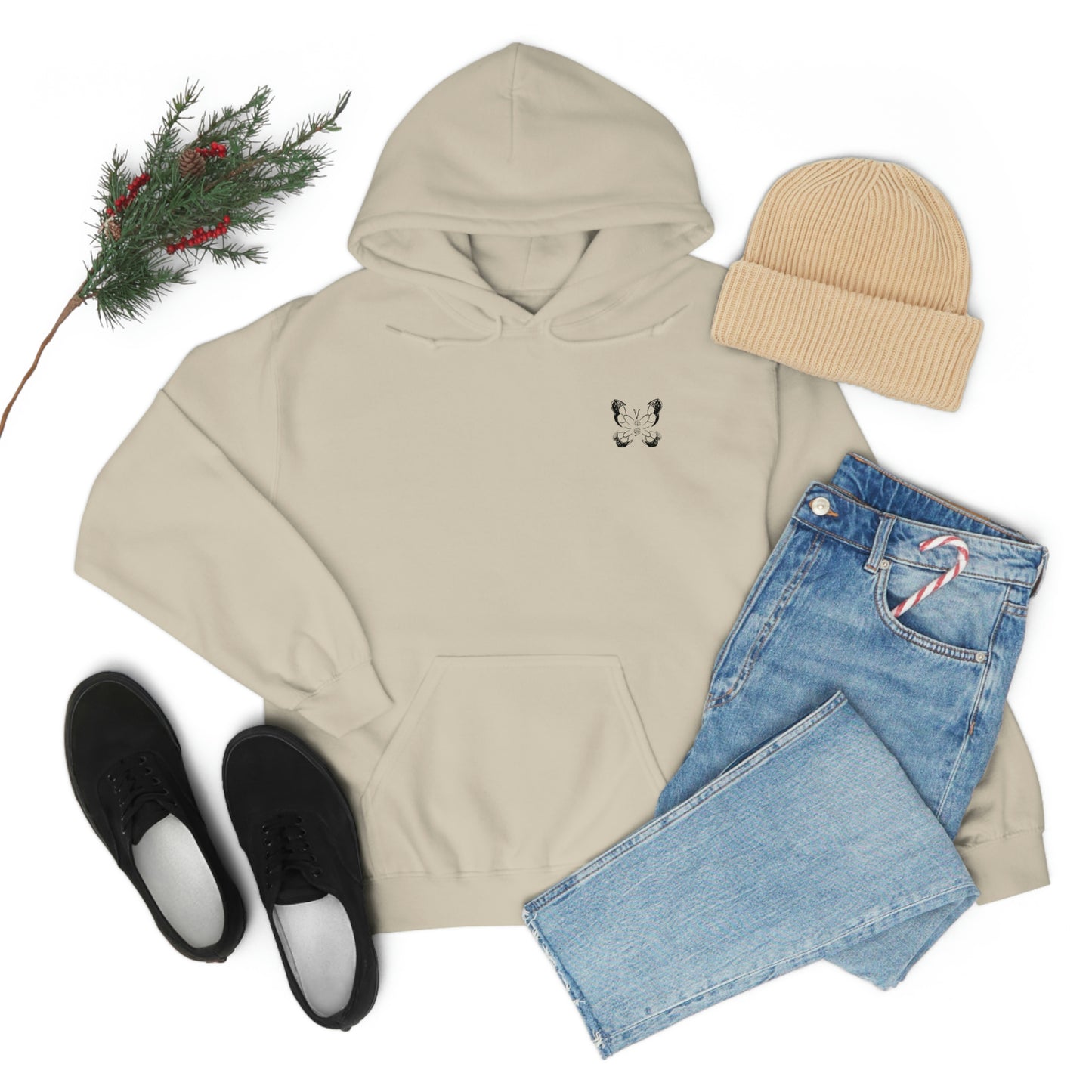 Butterfly Unisex Heavy Blend™ Hooded Sweatshirt