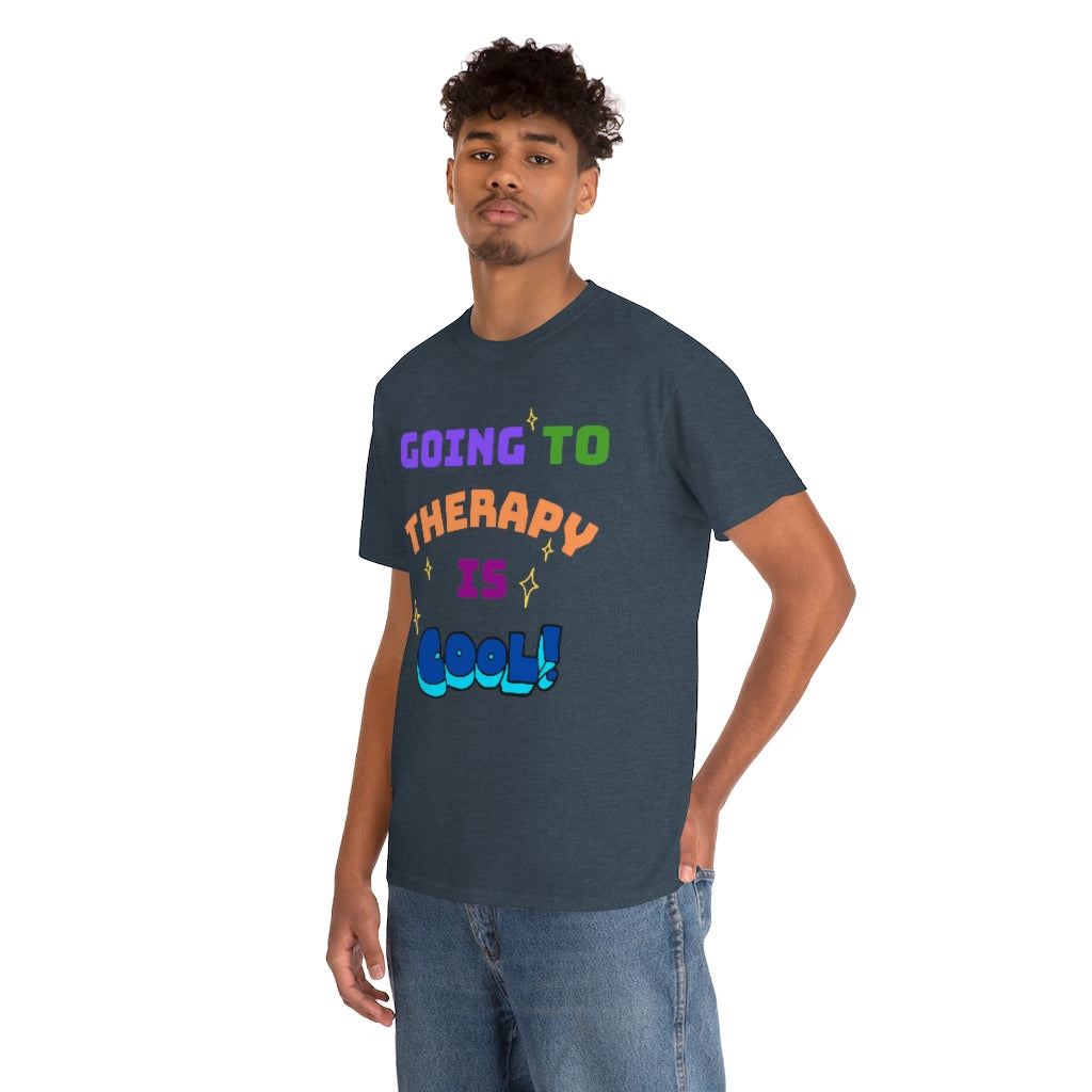 Going to Therapy is Cool - Adult T-Shirt