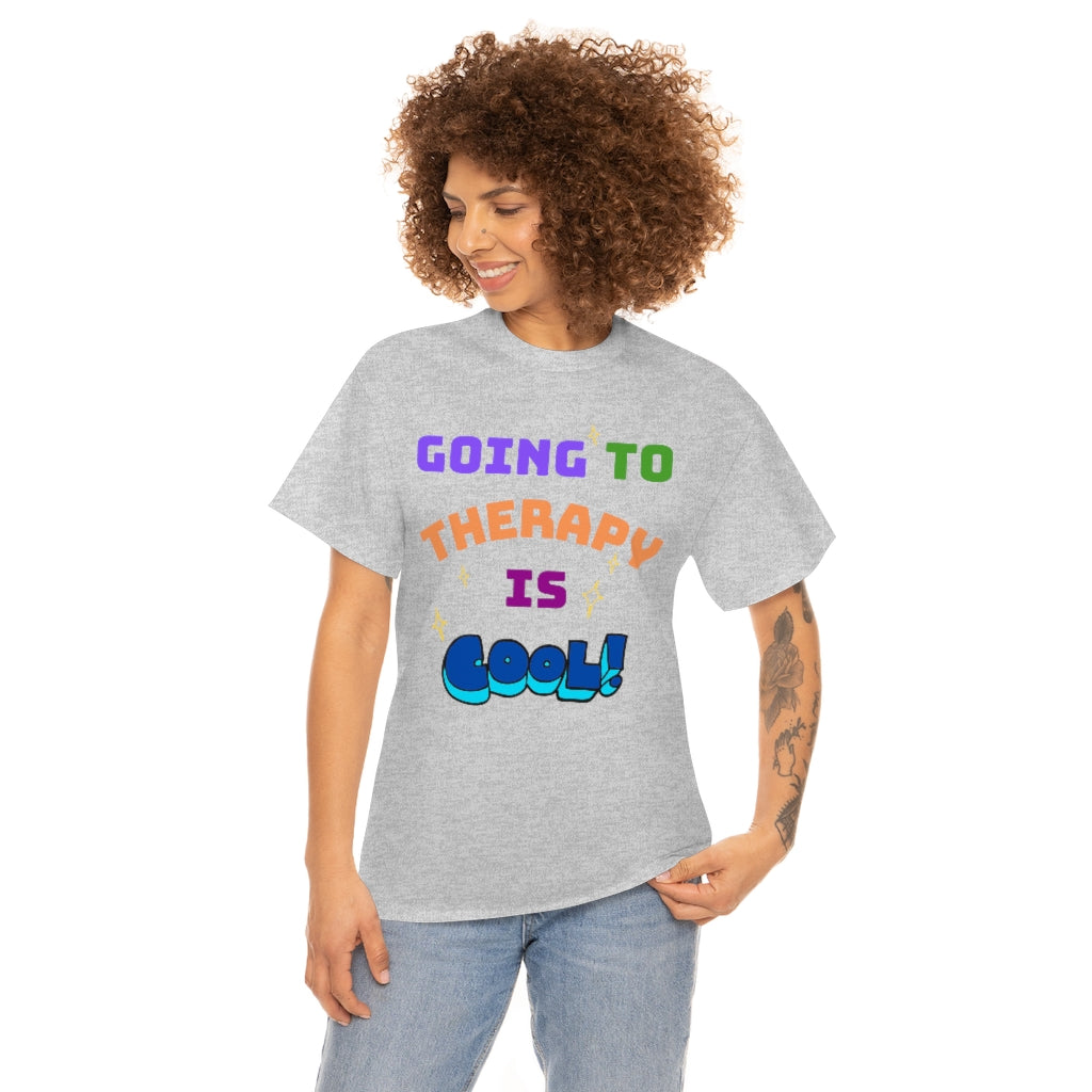 Going to Therapy is Cool - Adult T-Shirt