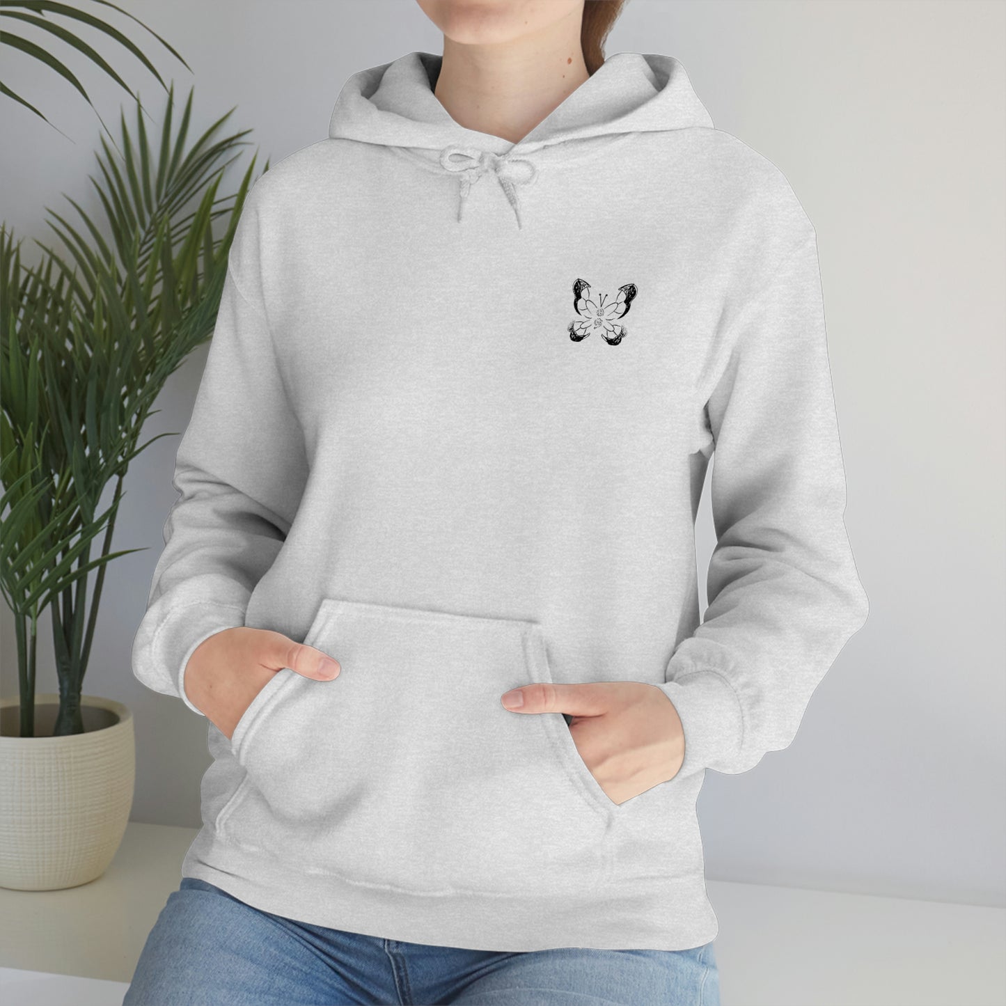 Butterfly Unisex Heavy Blend™ Hooded Sweatshirt