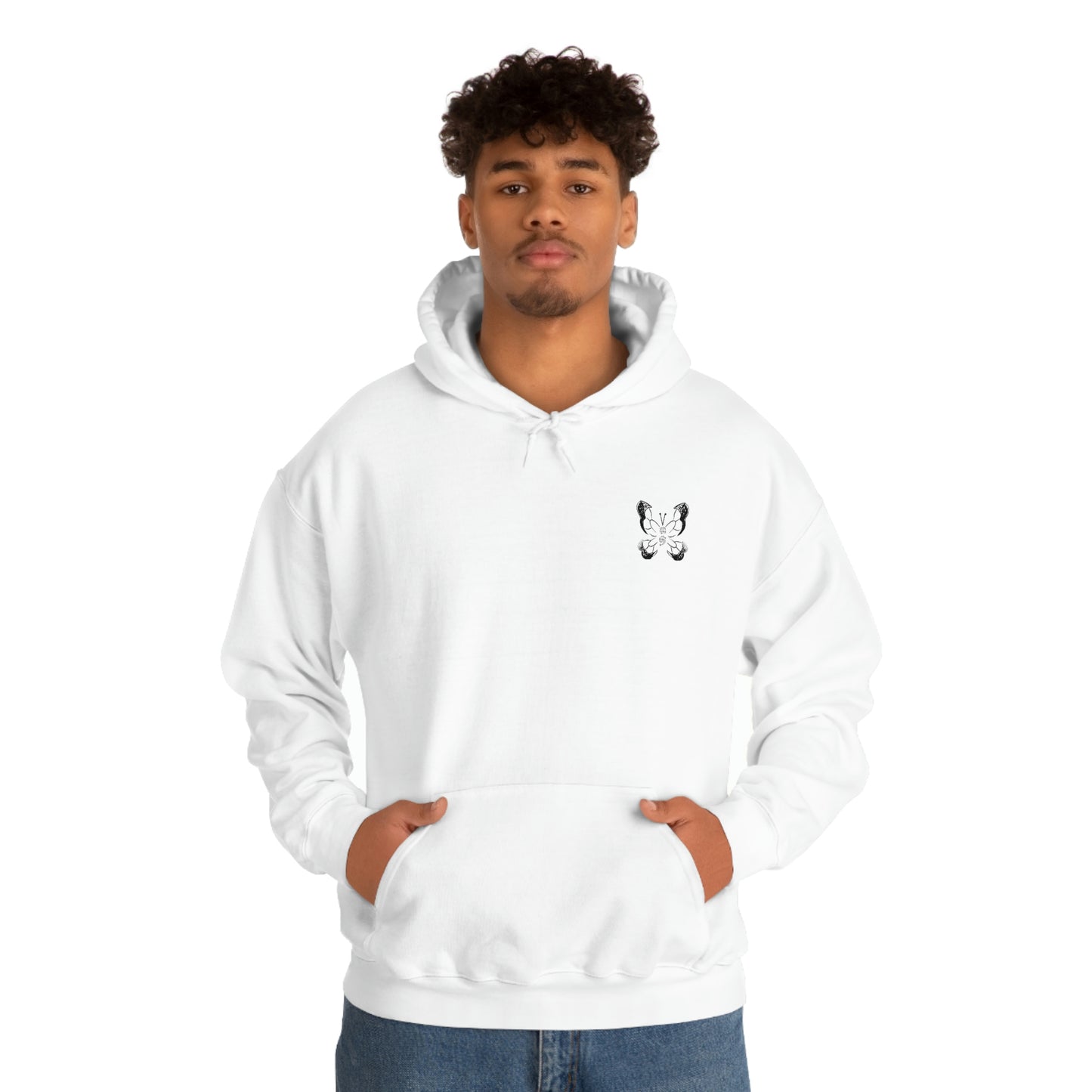 Butterfly Unisex Heavy Blend™ Hooded Sweatshirt