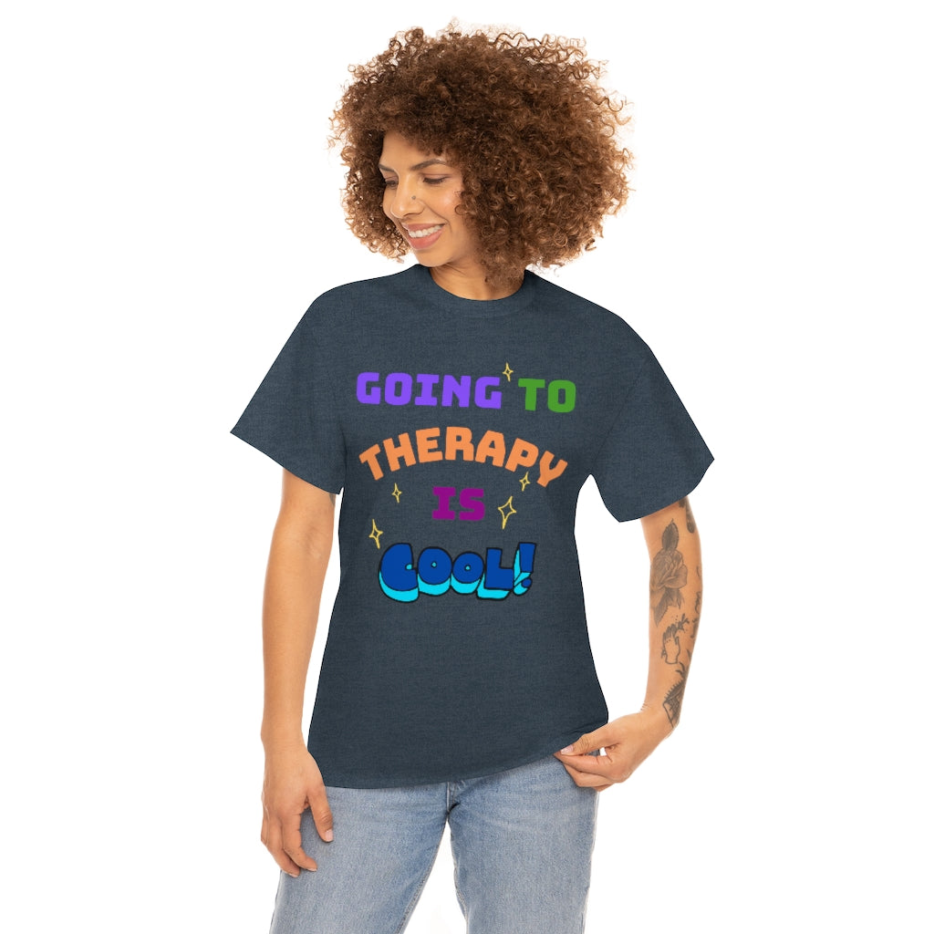 Going to Therapy is Cool - Adult T-Shirt