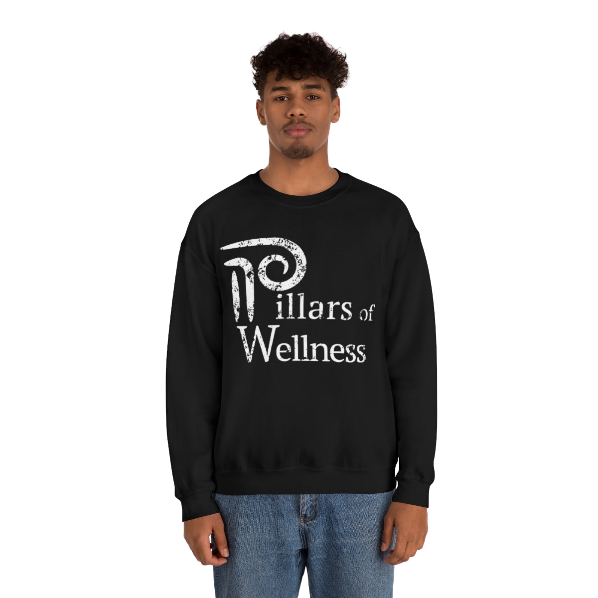 Pillars of Wellness - Unisex Heavy Blend™ Crewneck Sweatshirt