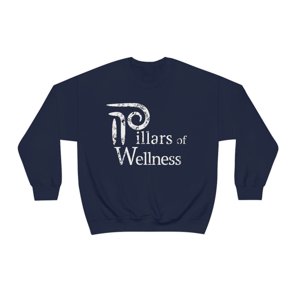Pillars of Wellness - Unisex Heavy Blend™ Crewneck Sweatshirt